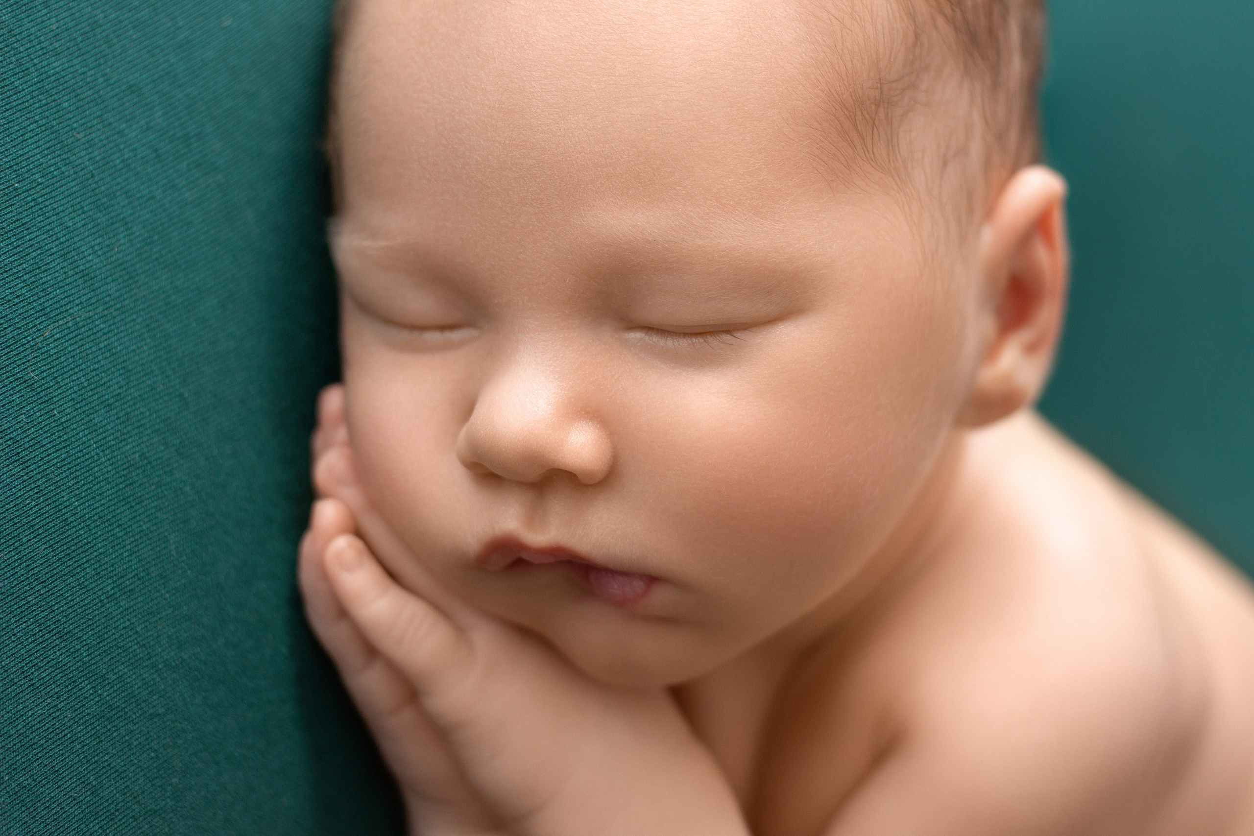 с сыпью на личике