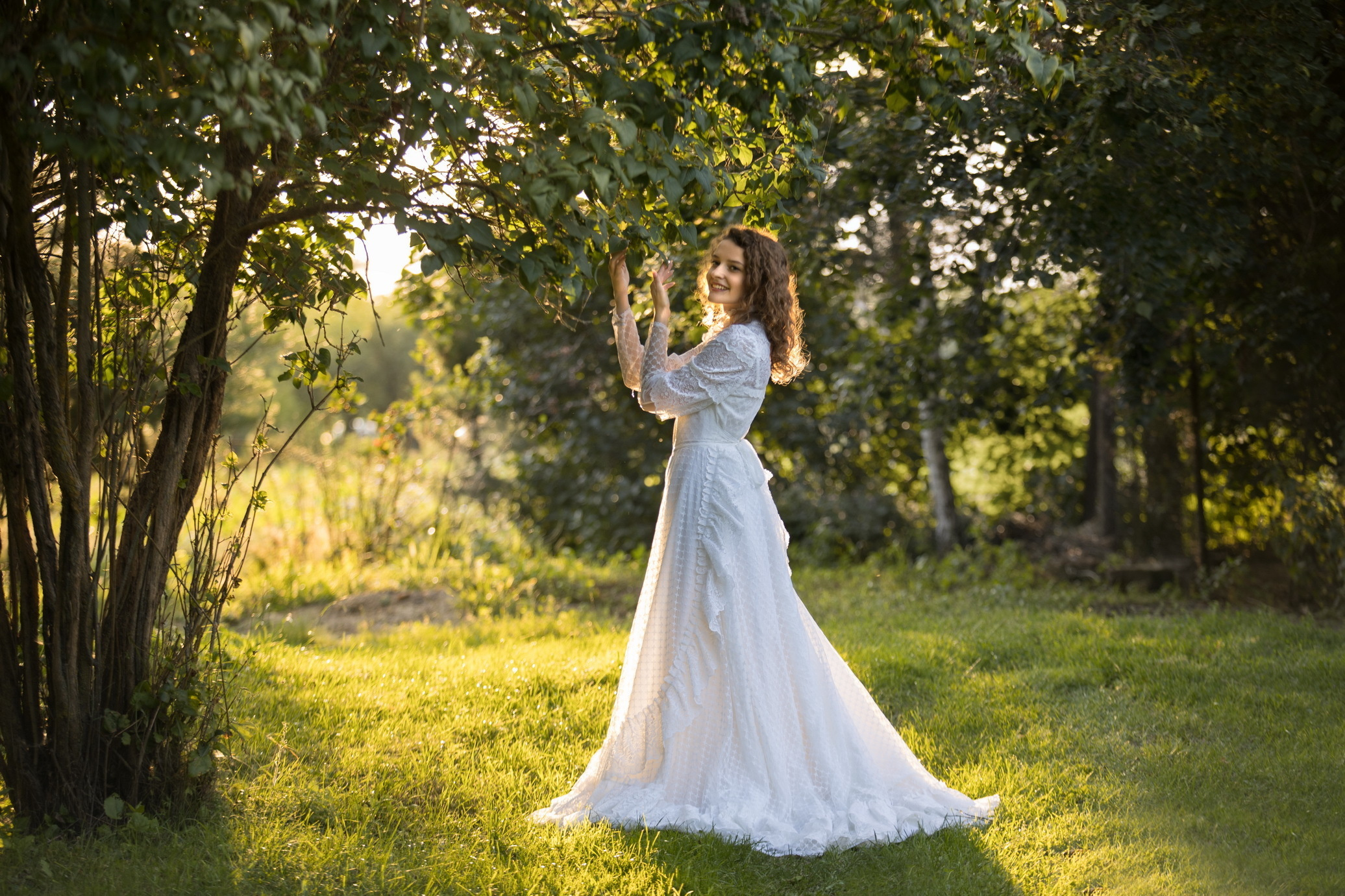 Девушка в белом. Семейный и детский фотограф в Пинске Марина Русина