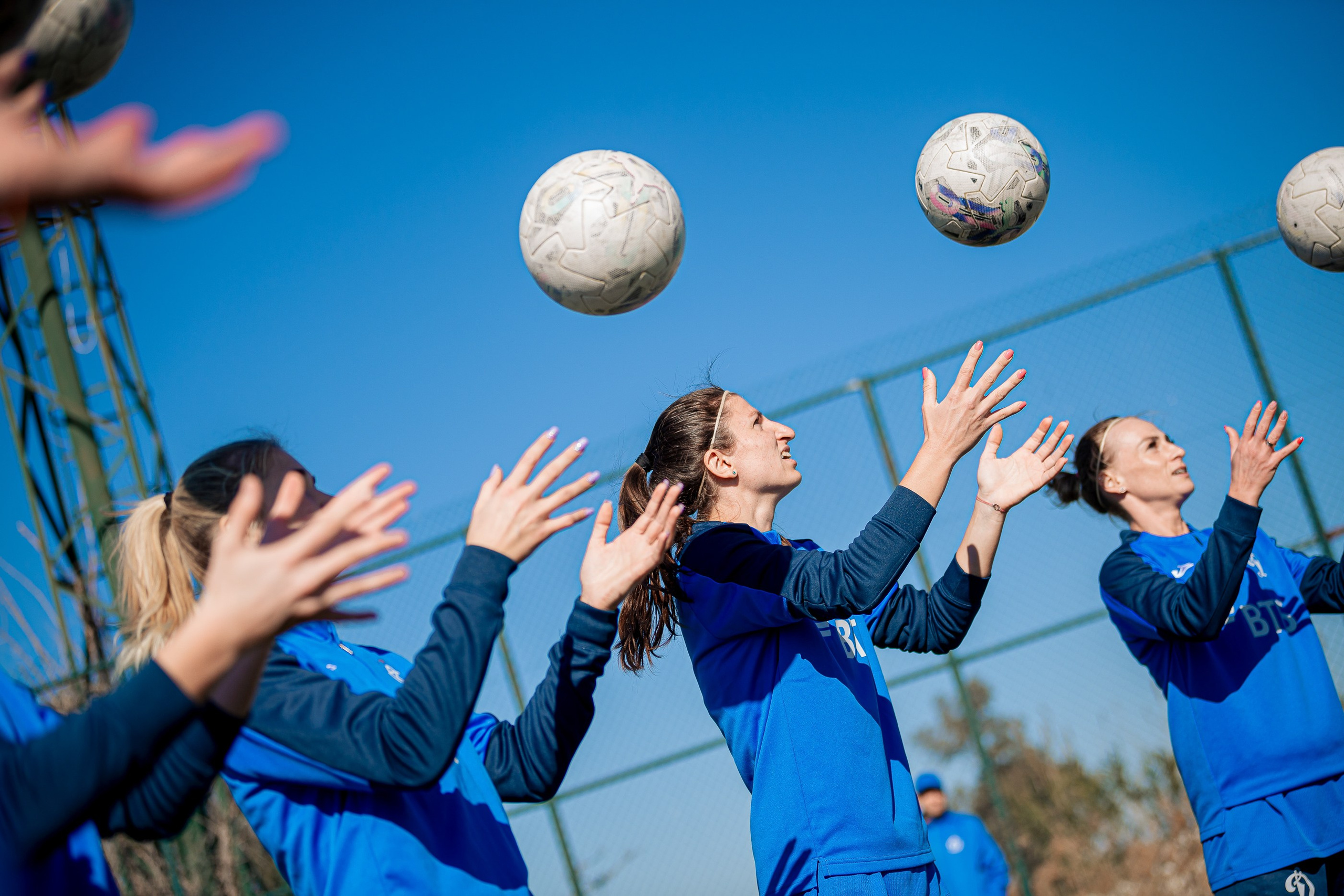 Dynamo women’s team training camp in Turkey, 2024. Фотограф Кирилл Сафонов