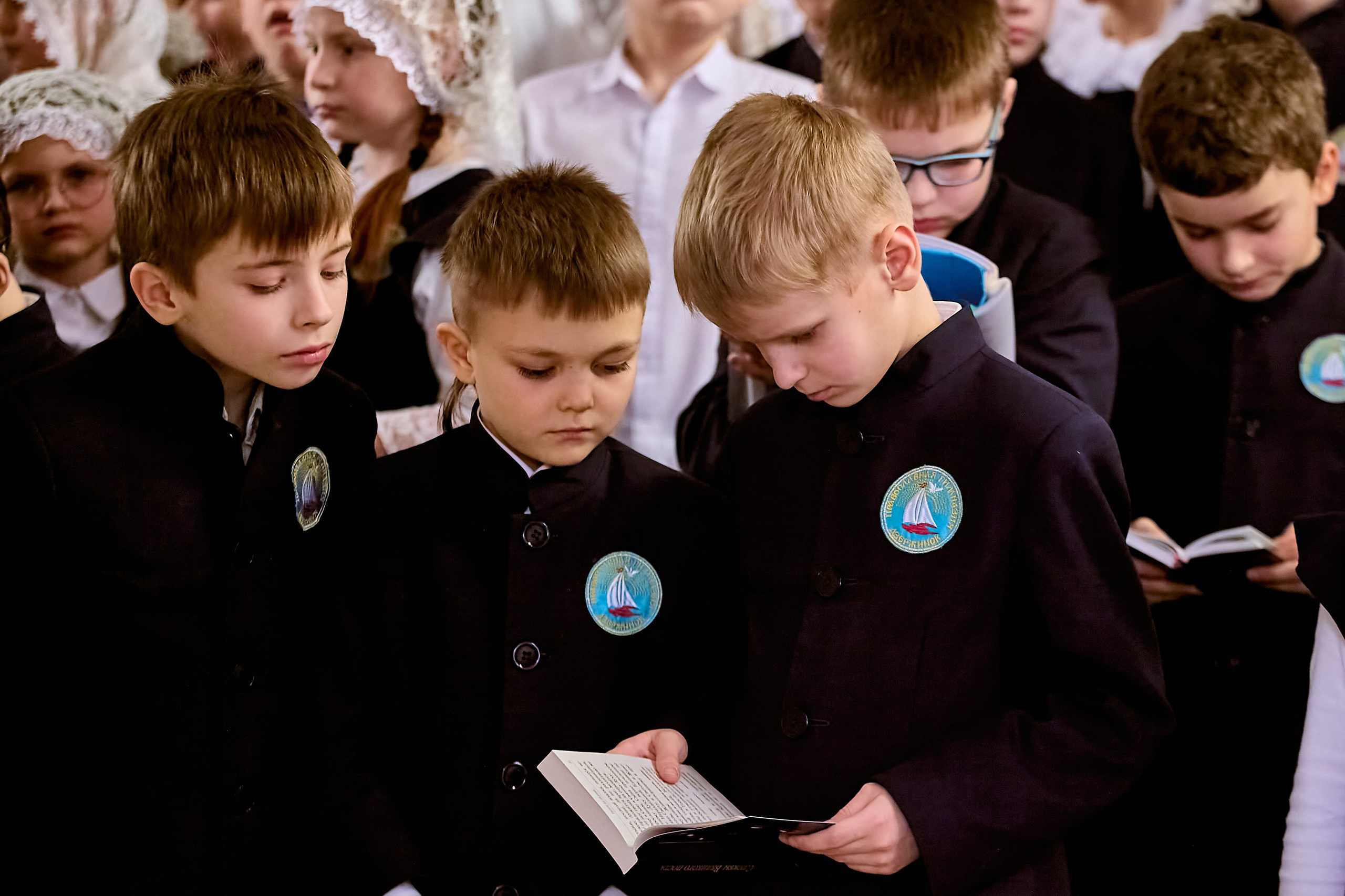 Лица Храма Детский Портрет в Храме