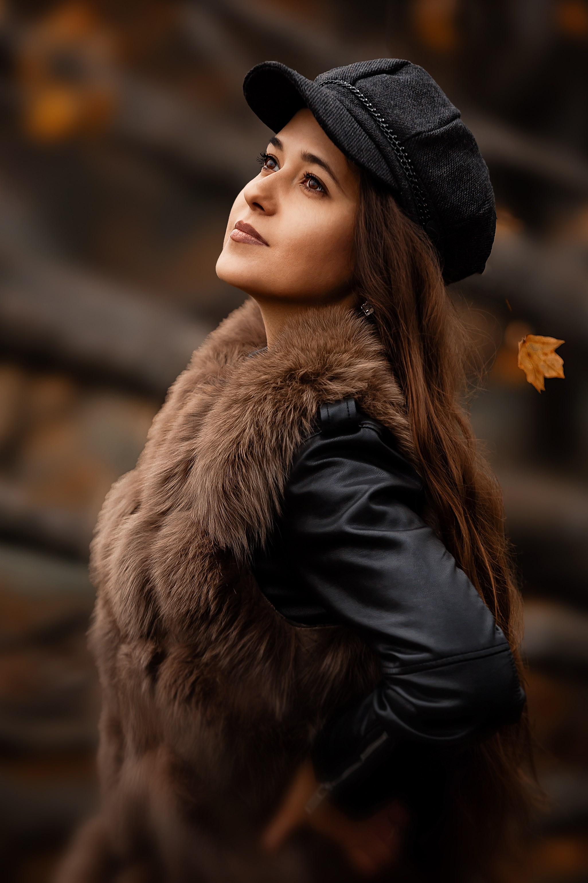 Осенняя фотосессия с девушкой в Барановичах. Свадебный фотограф в Барановичах Вячеслав Шах-Гусейнов, фотошкола