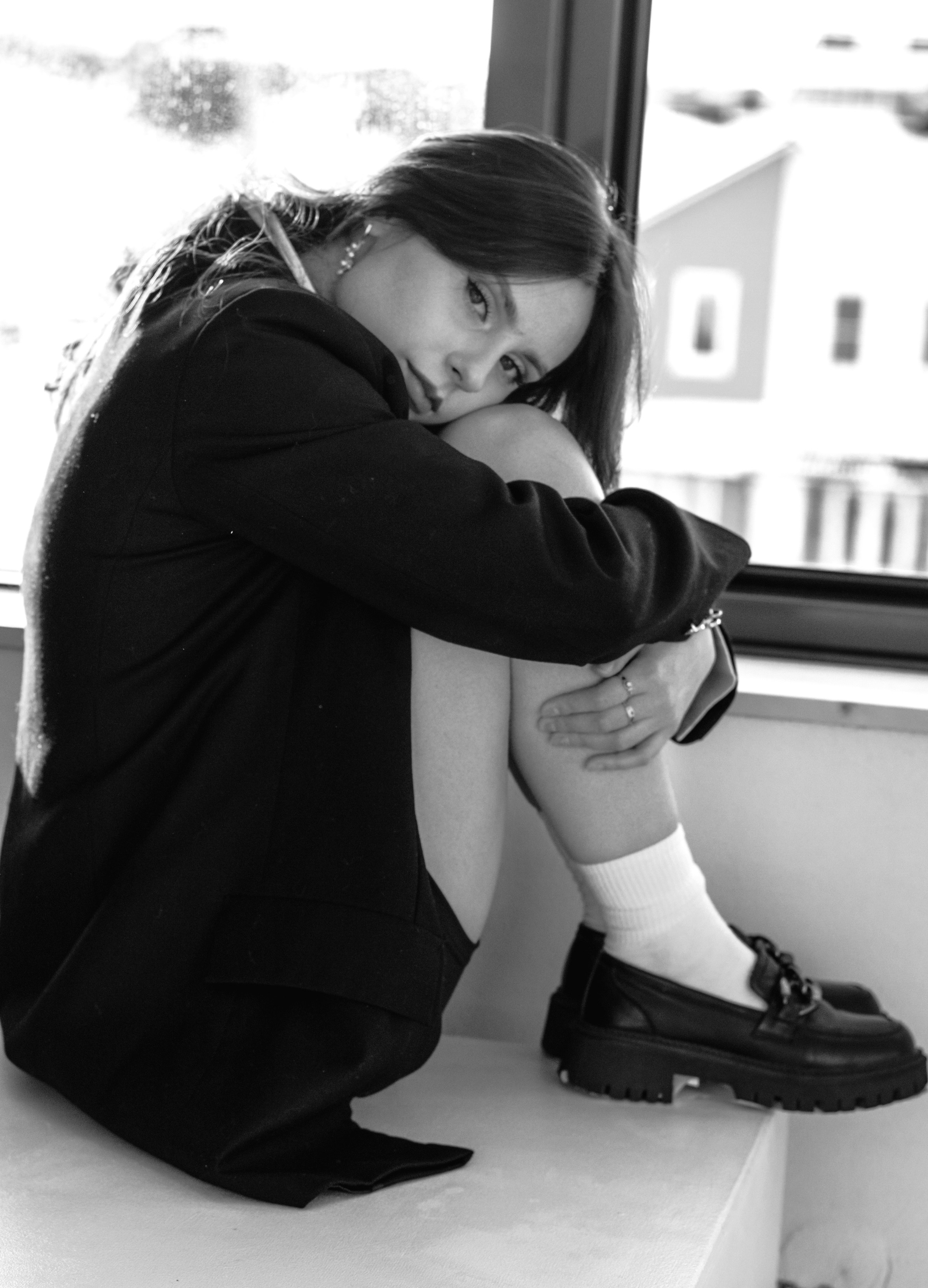 Индивидуальная женская фотосессия в студии. Фотограф Москва