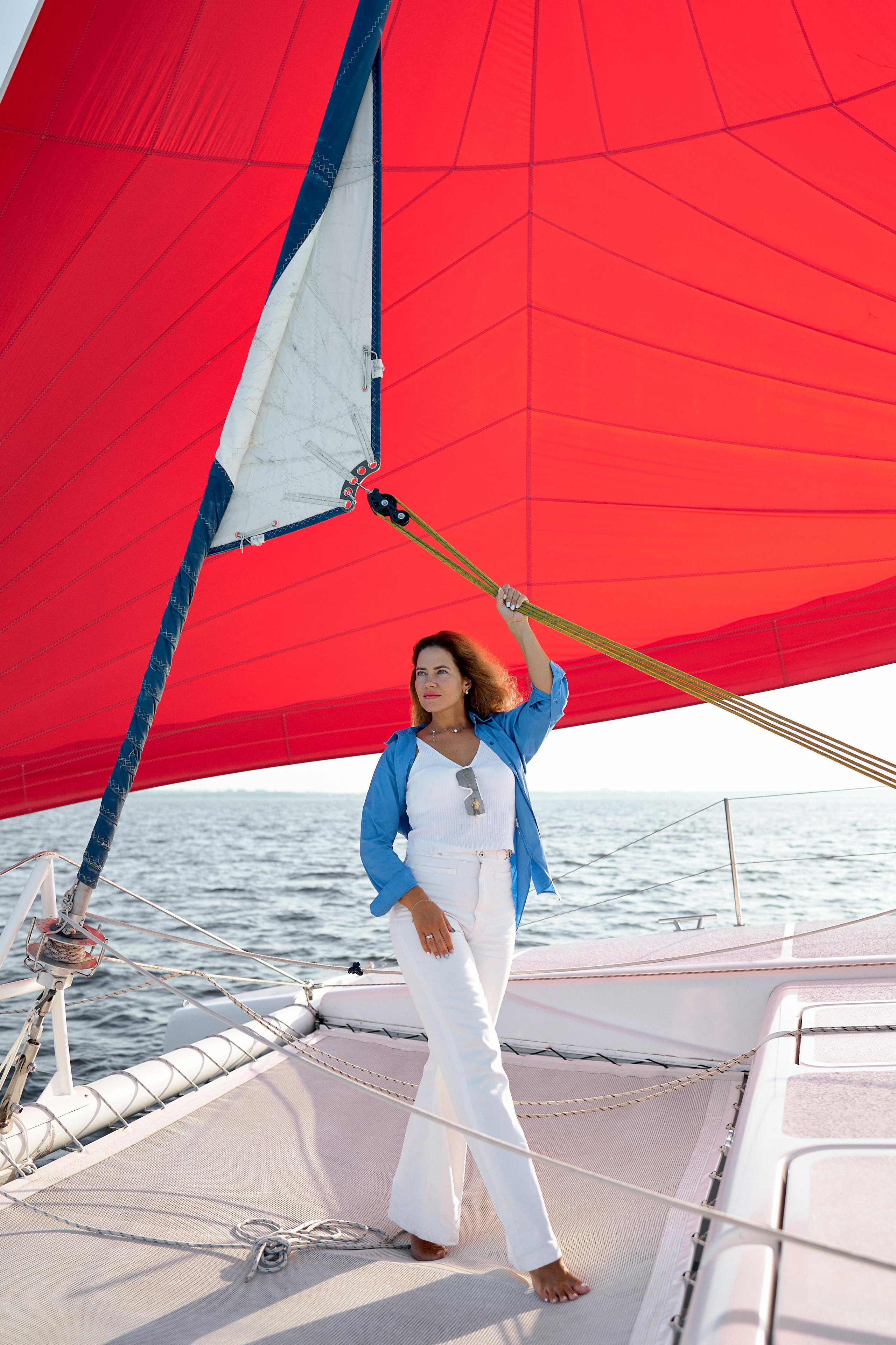 Семейная прогулка под парусом