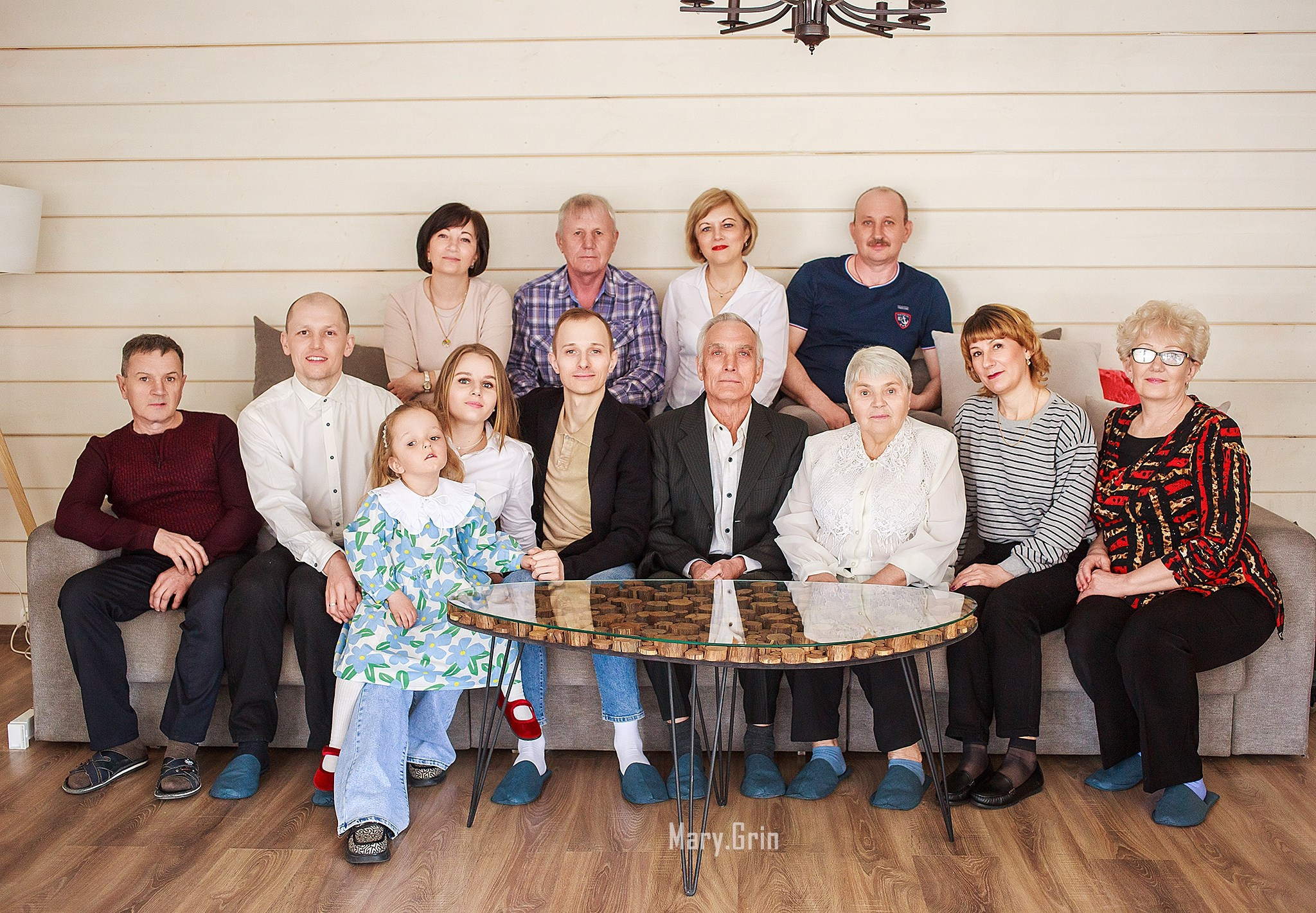 Портрет большой семьи. Детский и семейный фотограф, фотограф мероприятий Нижний Новгород