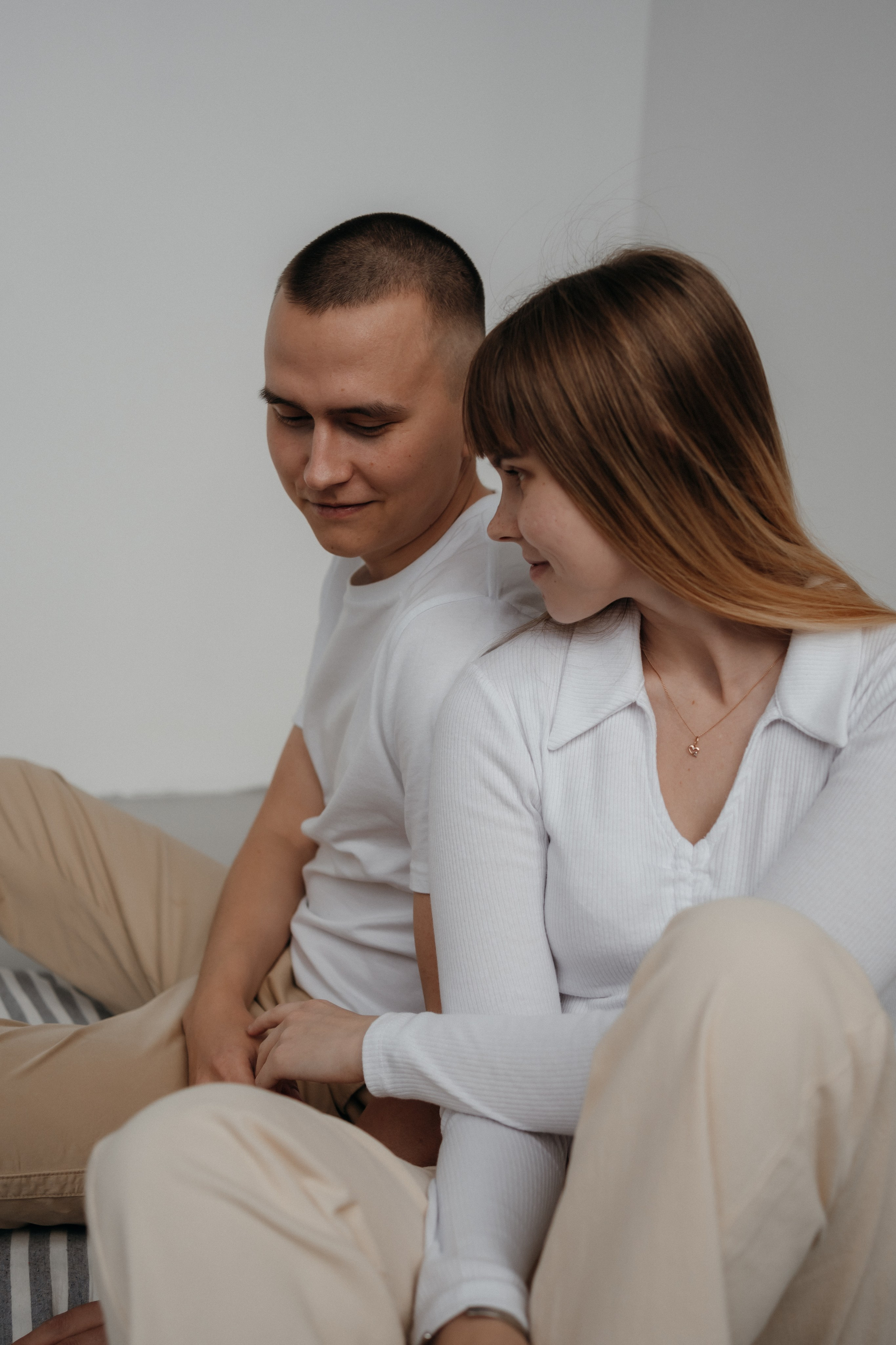 Парная фотосессия в студии в Архангельске. Портретный и свадебный фотограф в Архангельске Елизавета Стрекаловская