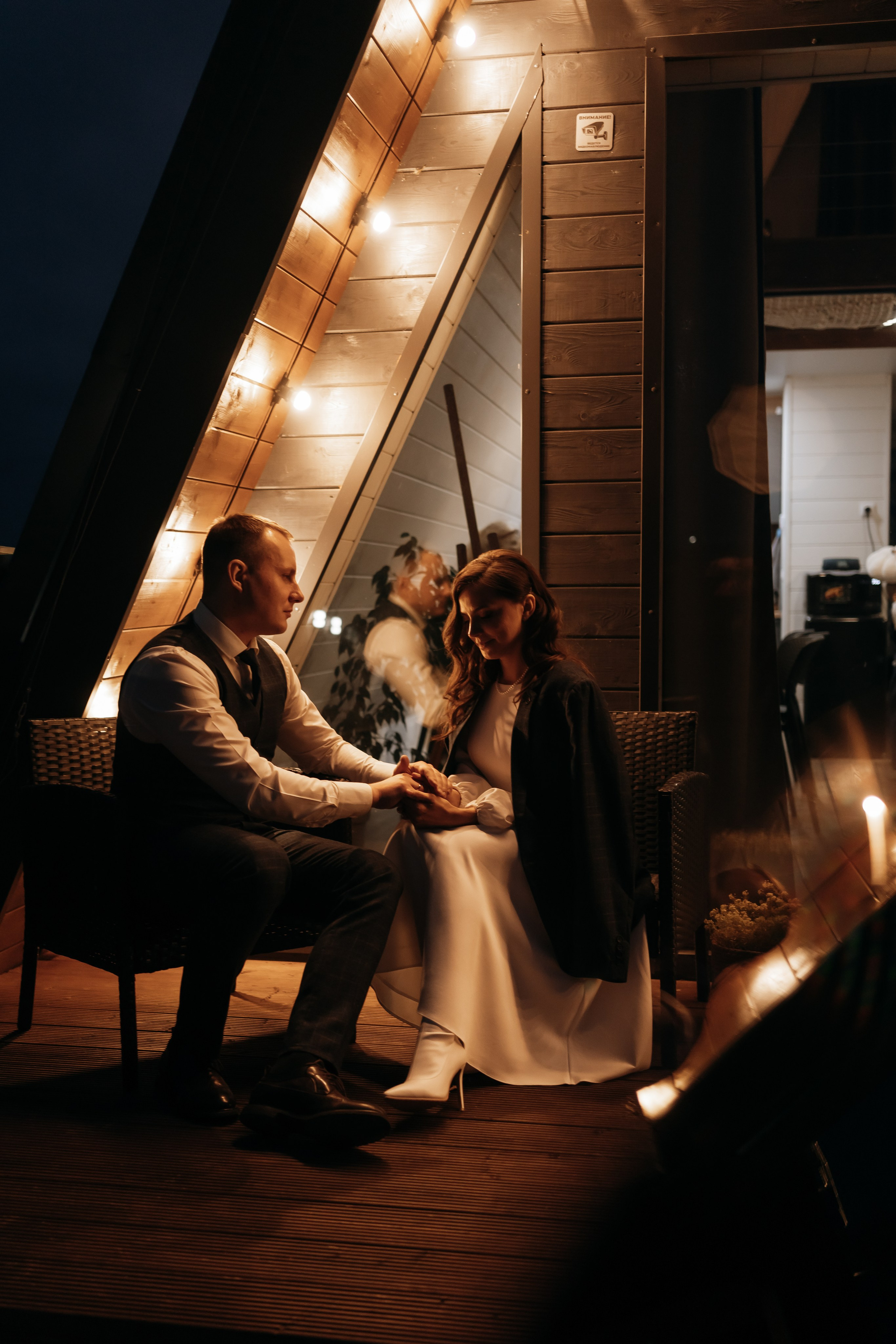 Выездная свадебная фотосессия в коттедже в Архангельске. Портретный и свадебный фотограф в Архангельске Елизавета Стрекаловская