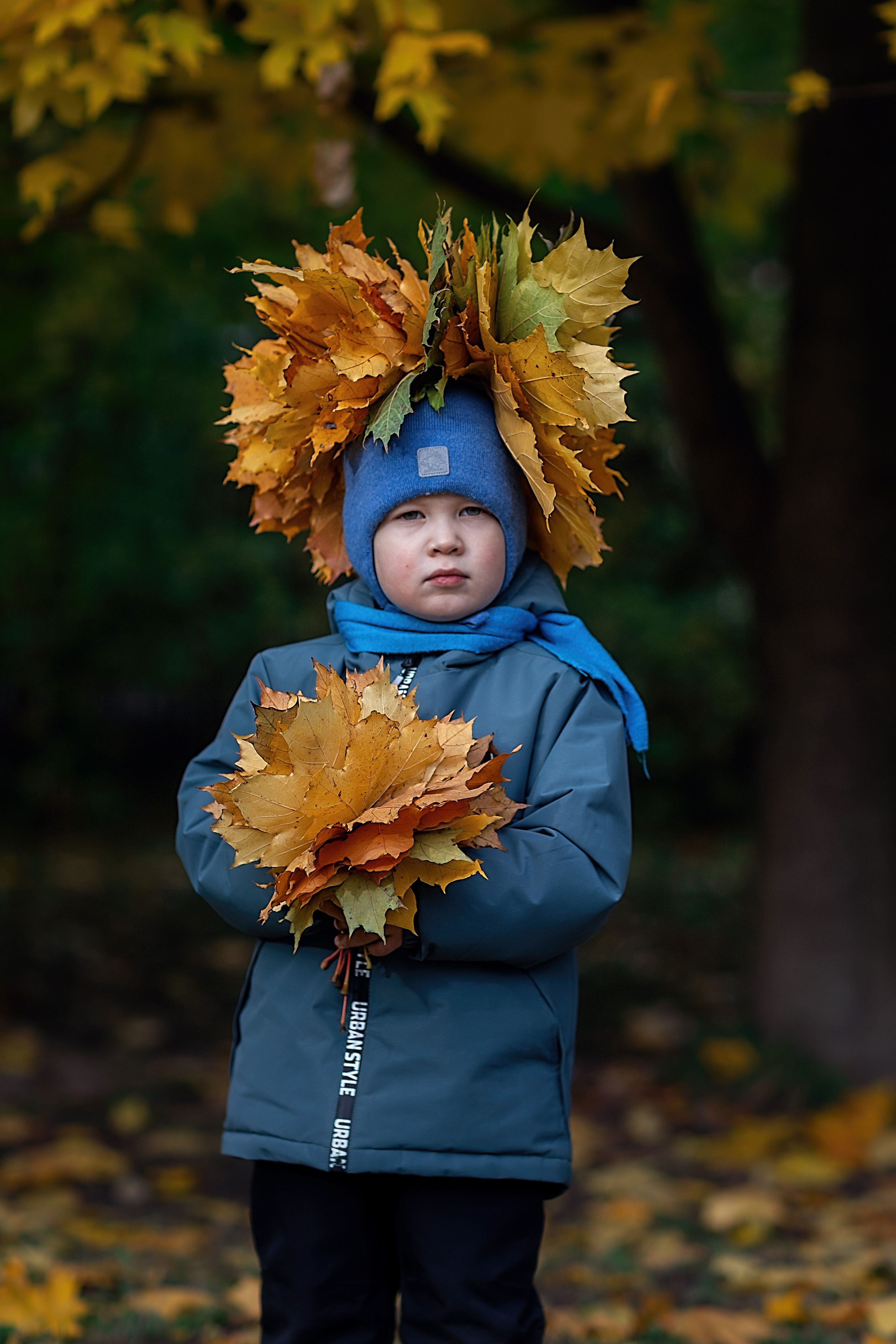 Осенняя прогулка_2024 + печать. Семейный фотограф в Санкт-Петербурге