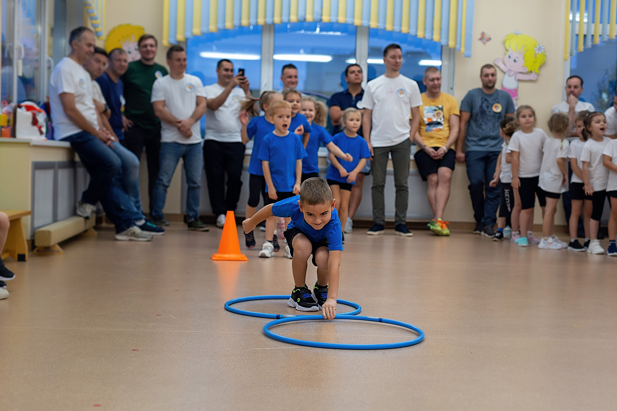 День пап в детском саду_2024. Семейный фотограф в Санкт-Петербурге