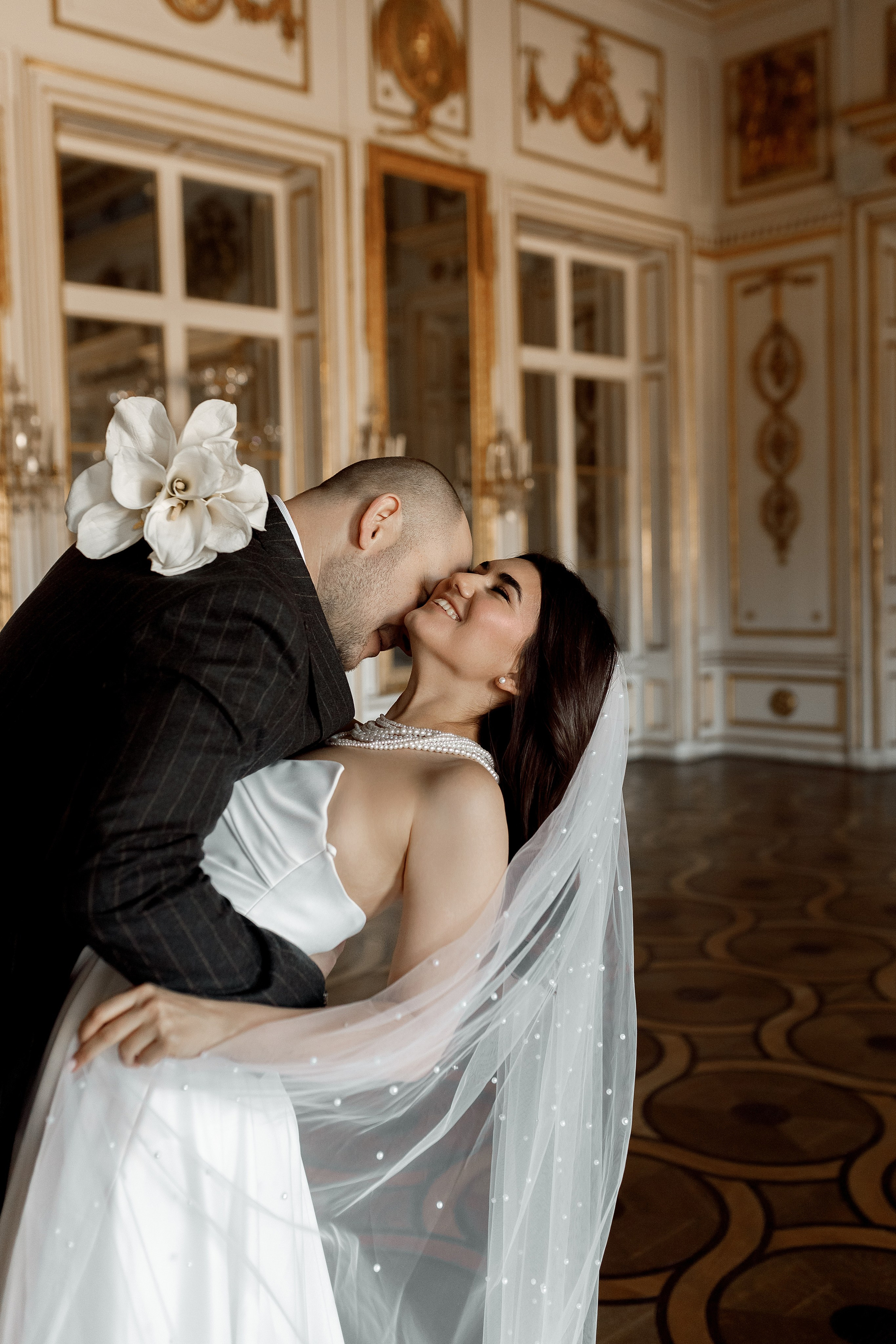 Алексей&Альбина (загс Кутузовский, прогулка в усадьбе Кусково). Фотограф в Москве Юлия Хамзина