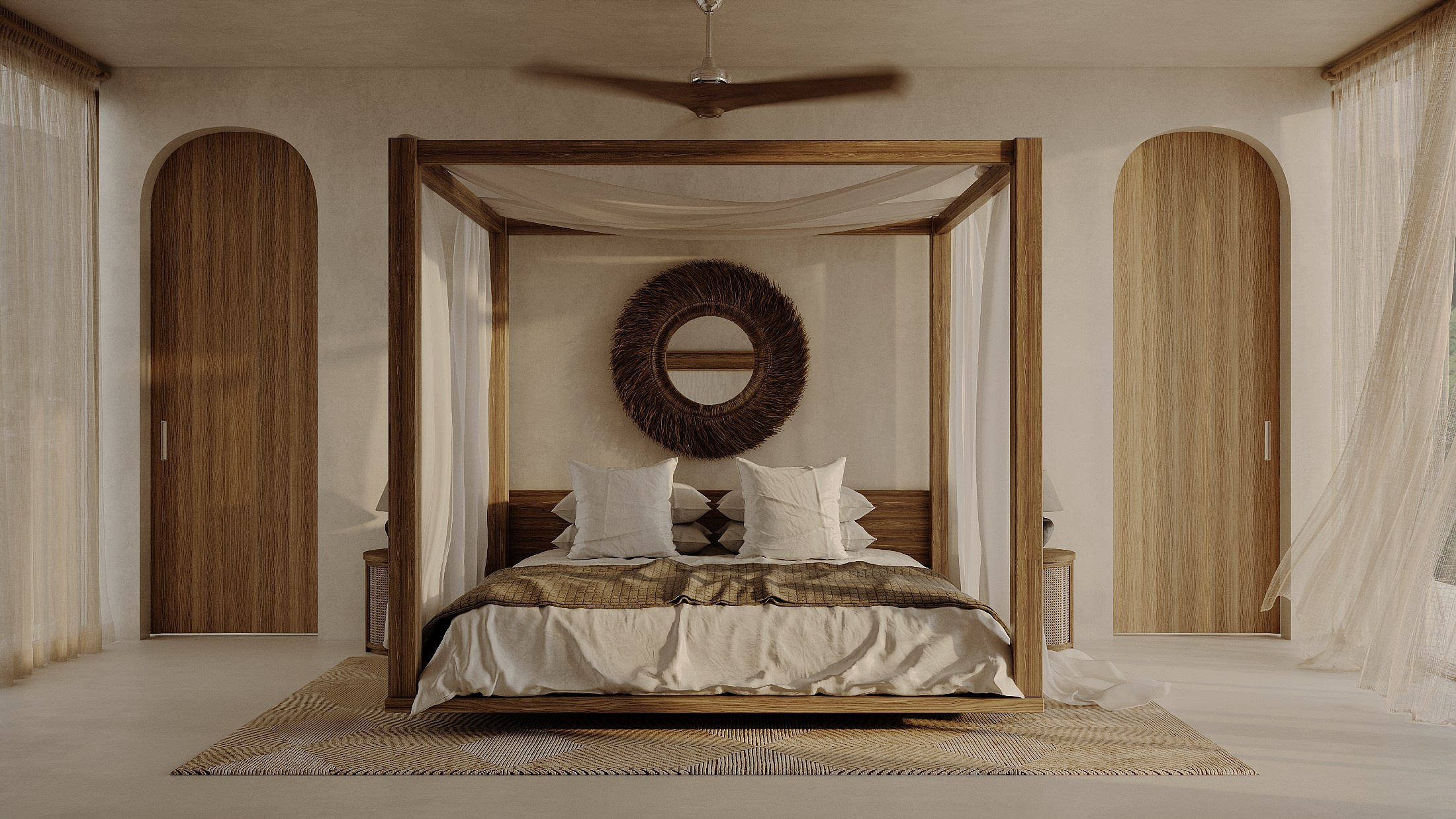 Самуи · Вилла · 328 м². Дизайн интерьера в Калининграде — студия Dune Design. Архитектурный минимализм для жилых и коммерческих пространств