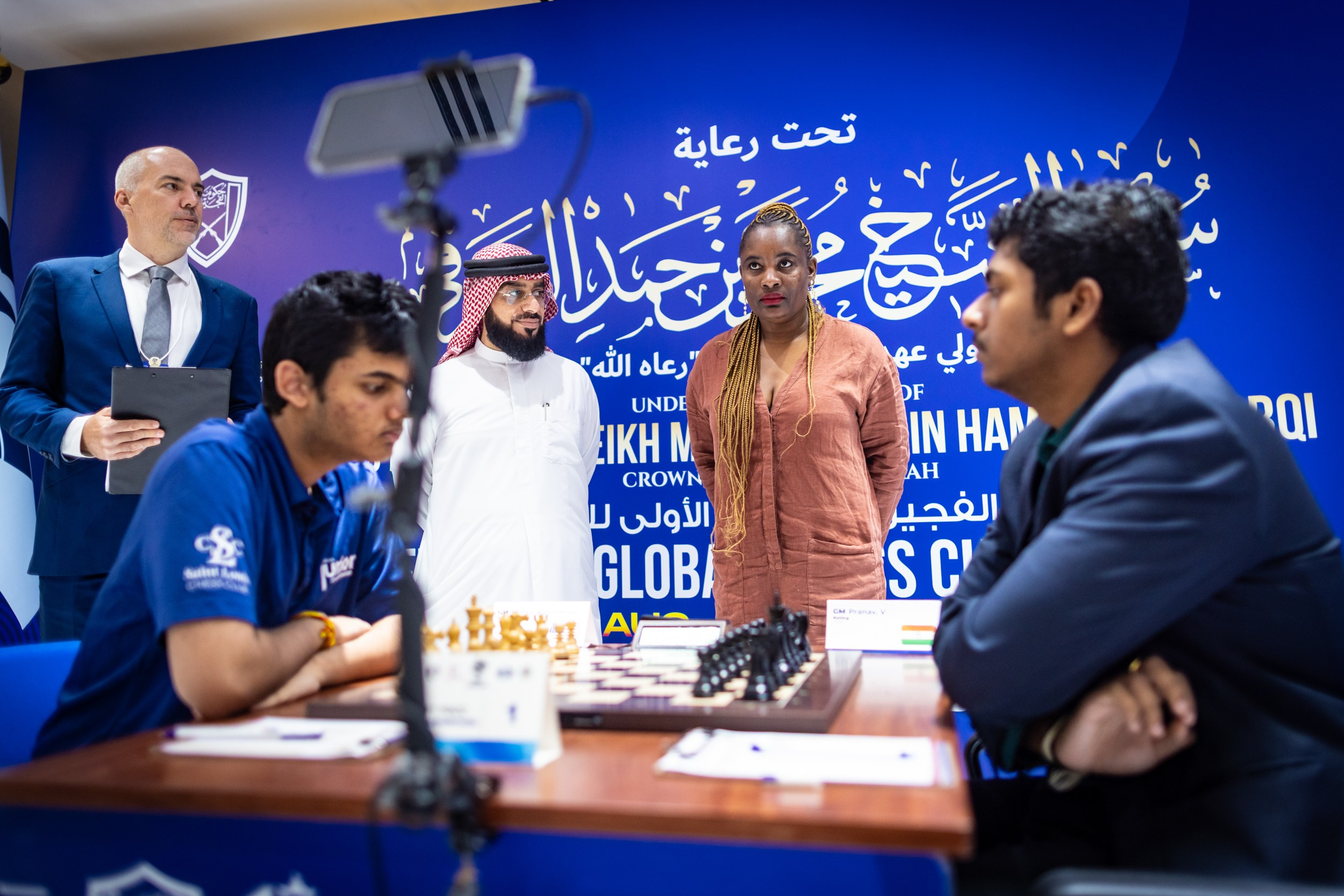 2025.08.31 1st. FUJAIRAH GLOBAL Chess Championship — Round8. Фотограф Анна Штурман (репортажная съёмка любых событий и мероприятий) Anna Shtourman photographer