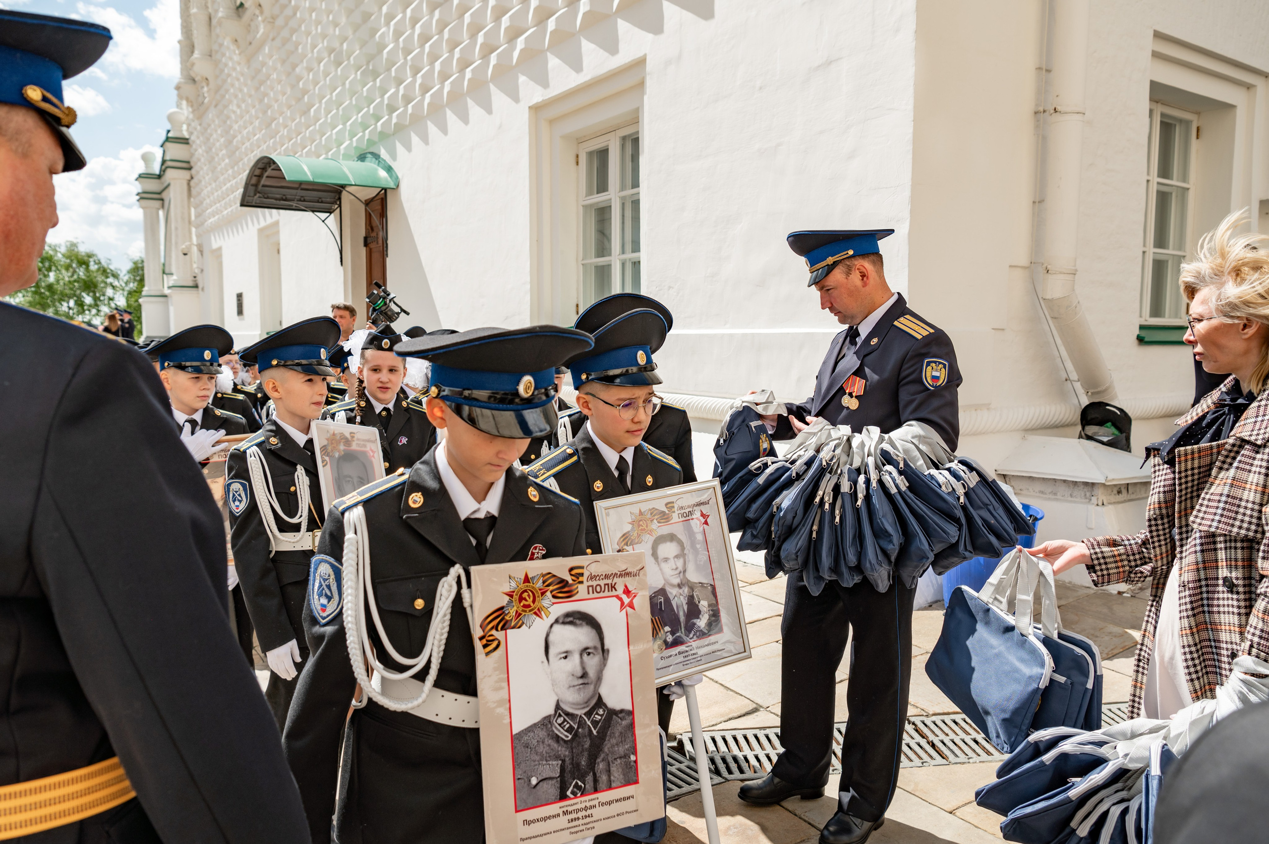 Фотосессия Присяги кадетов «Школа 1231 им. В. Д. Поленова». Детский и семейный фотограф г. Москва Оксана Катаджи