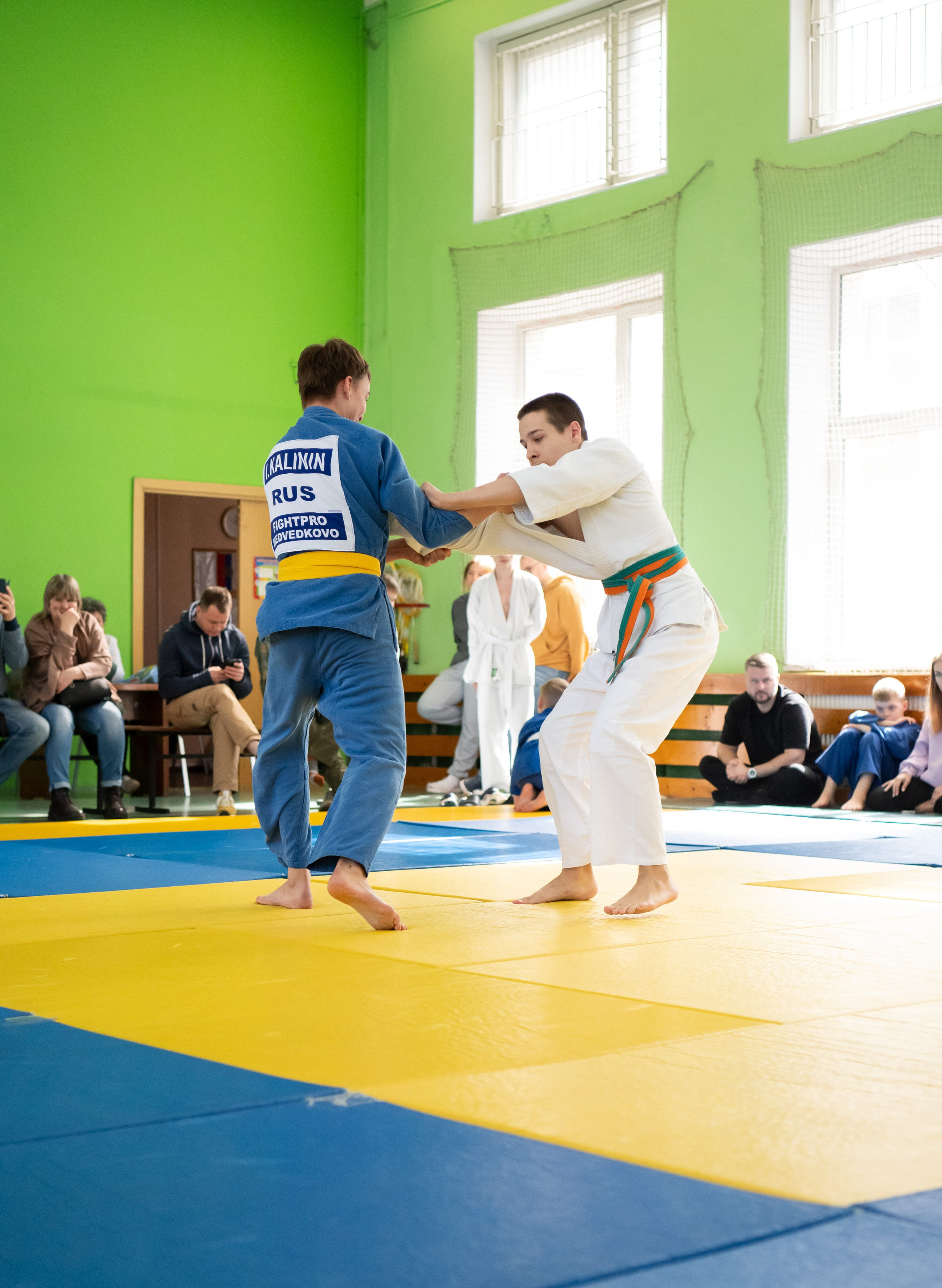 Спортивные соревнования по Дзюдо. Детский и семейный фотограф г. Москва Оксана Катаджи