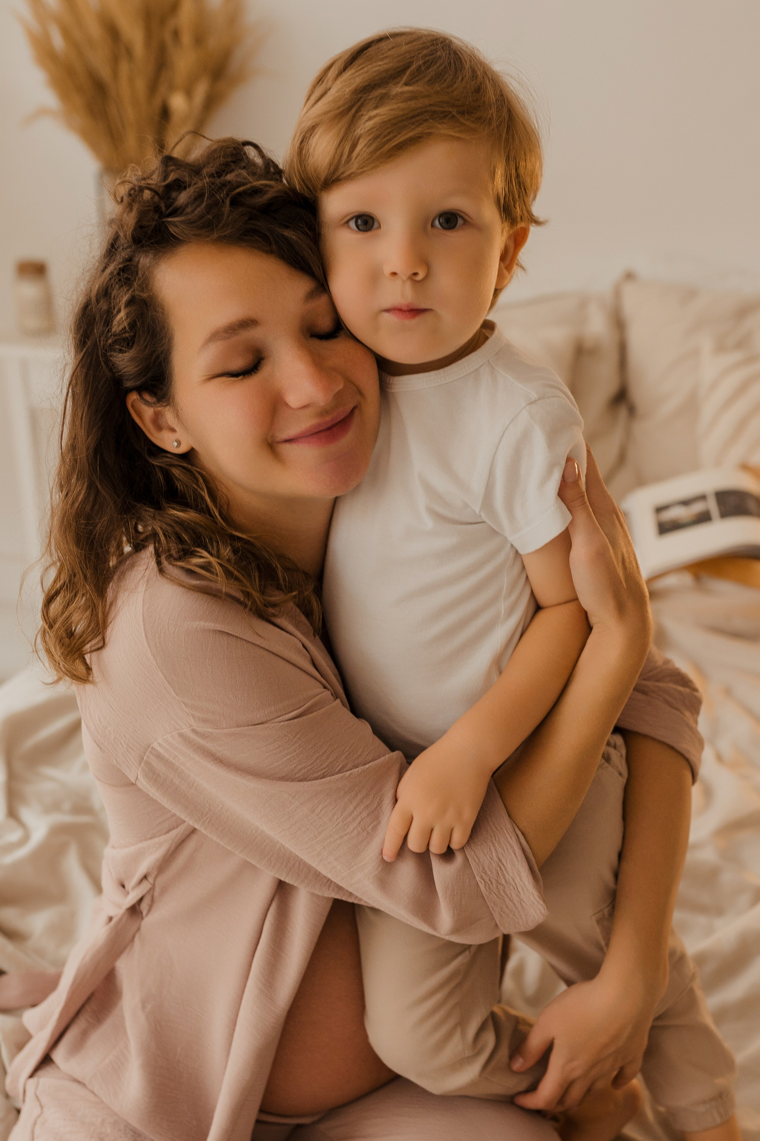 Семейная фотосессия в студии в Москве, семейный фотограф Анна Полушина. Свадебный фотограф в Москве Анна Полушина