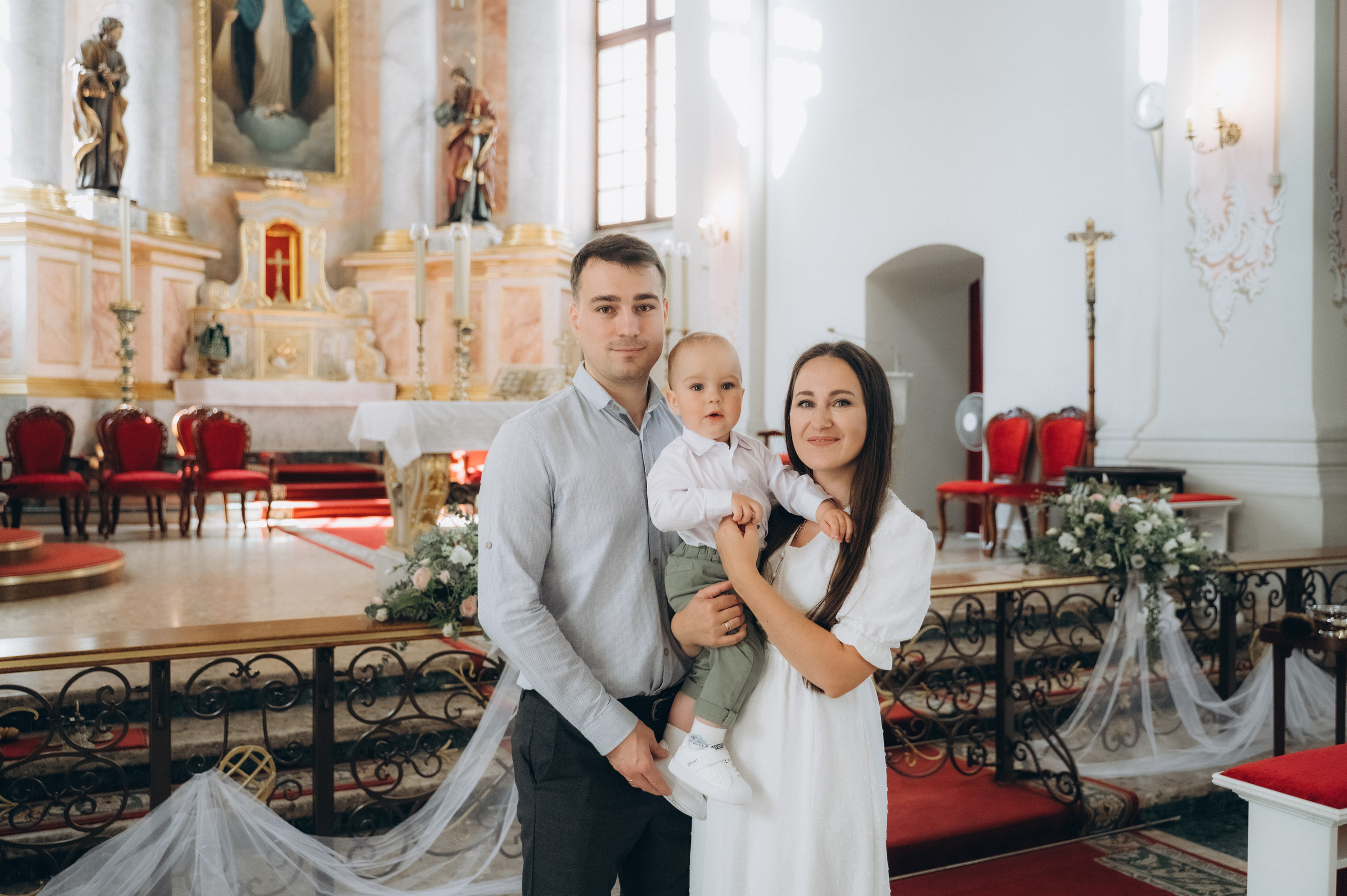 Крещение Александра (Белый Костёл). Семейный фотограф в Минске Дарья Дреко