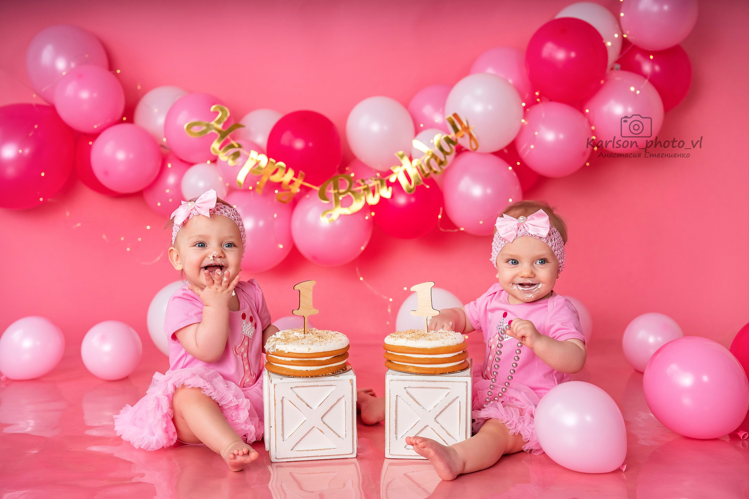 Двойняшки. Детский и семейный фотограф в Москве Анастасия Стегниенко