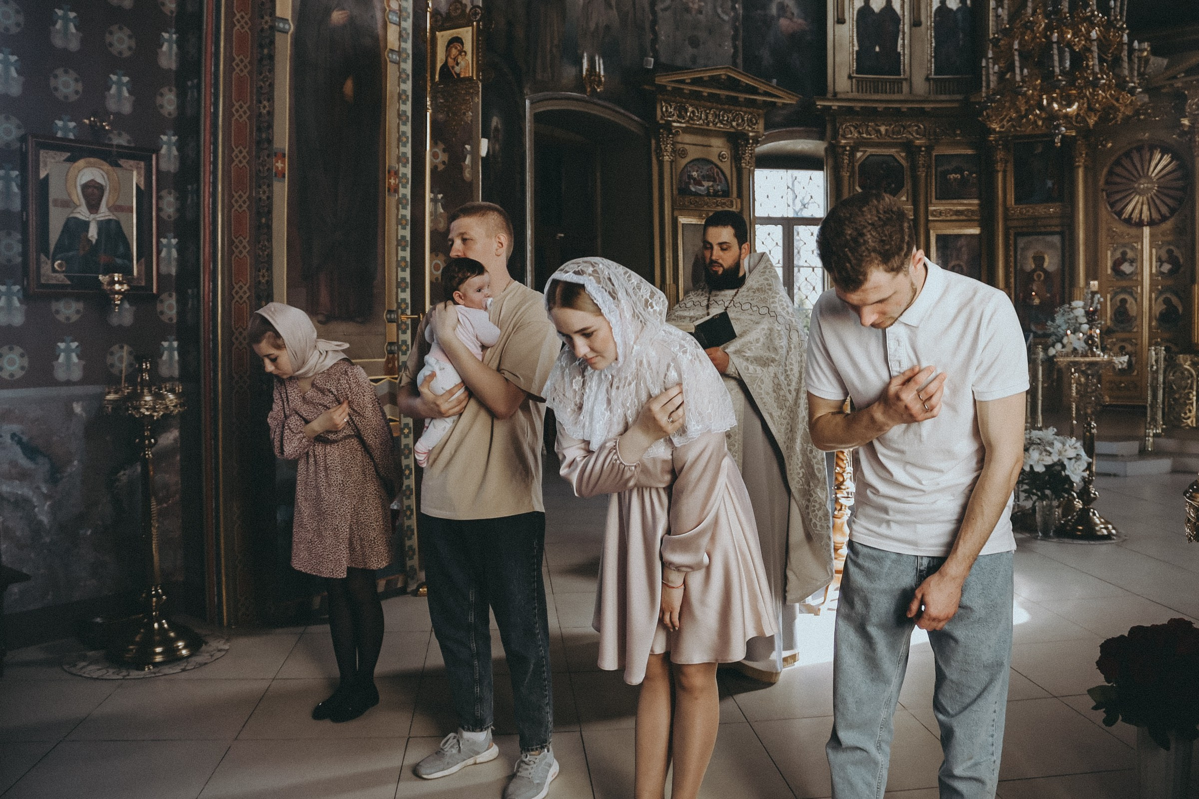 Крещение Агаты. Фотограф Мария Лаенко