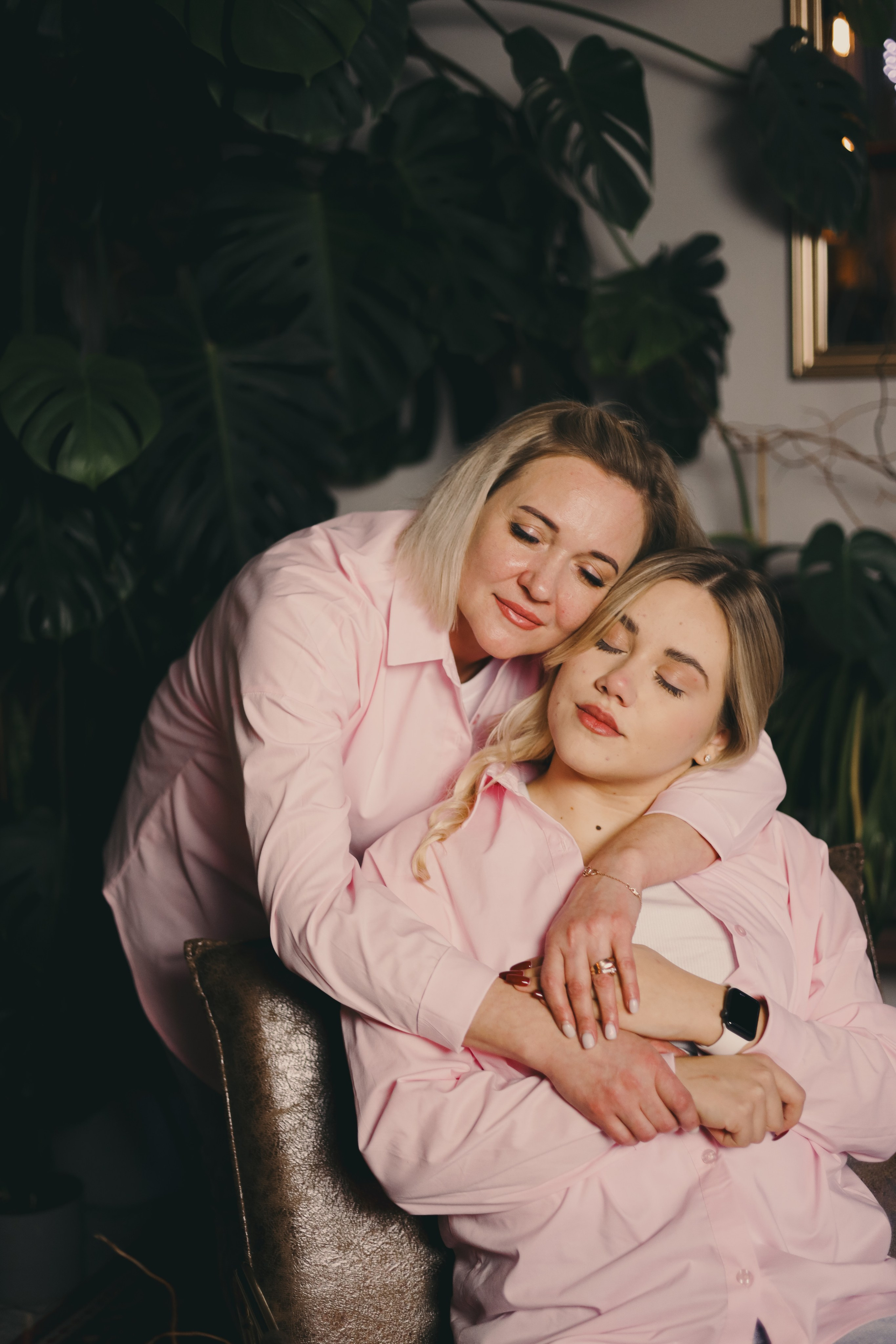 Саша и ее мама. Фотограф Мария Лаенко