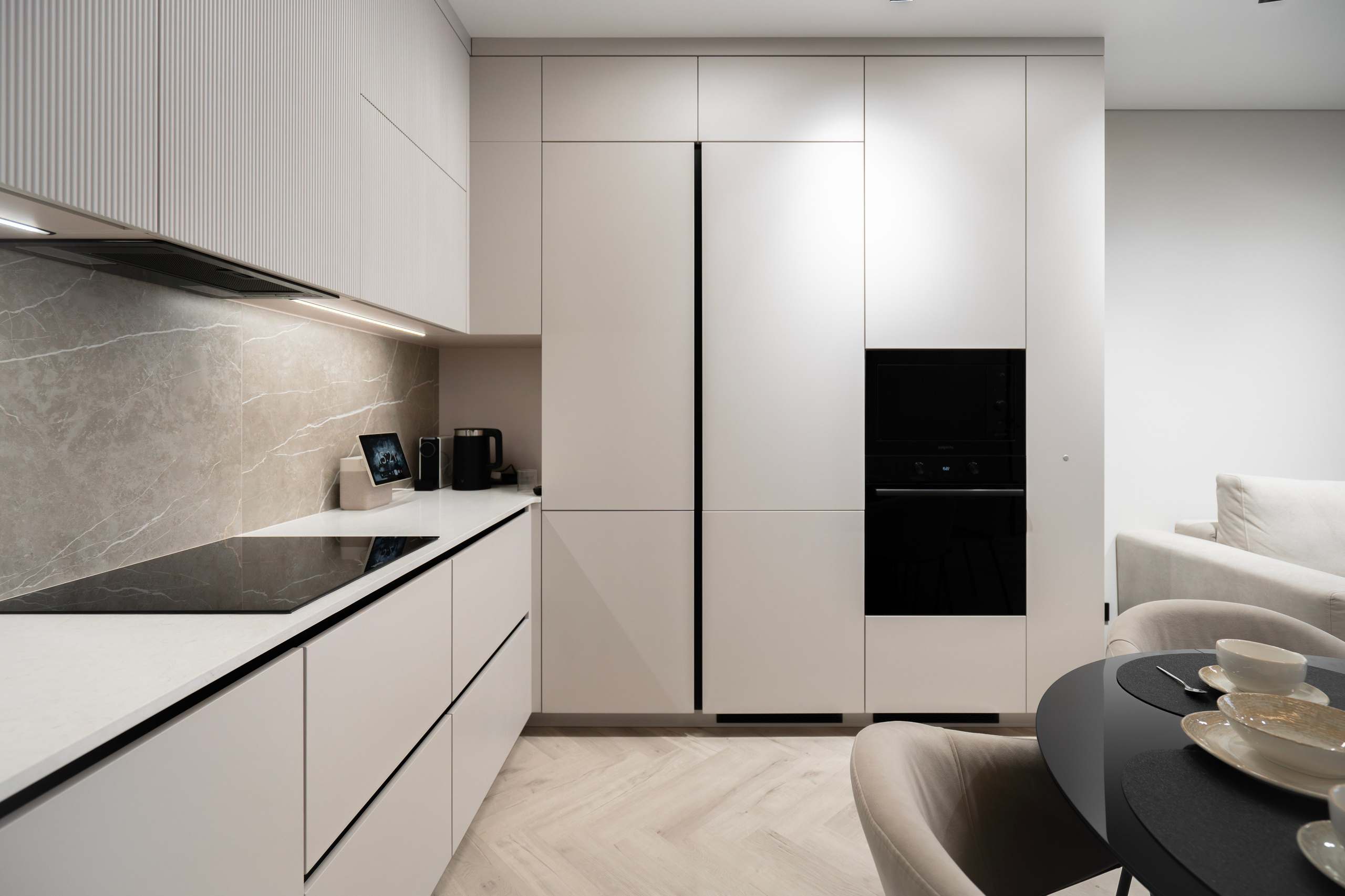 Реализация проекта ЖК Новатор 60 m² г. Уфа. Дизайн интерьера и ремонта Уфа Москва