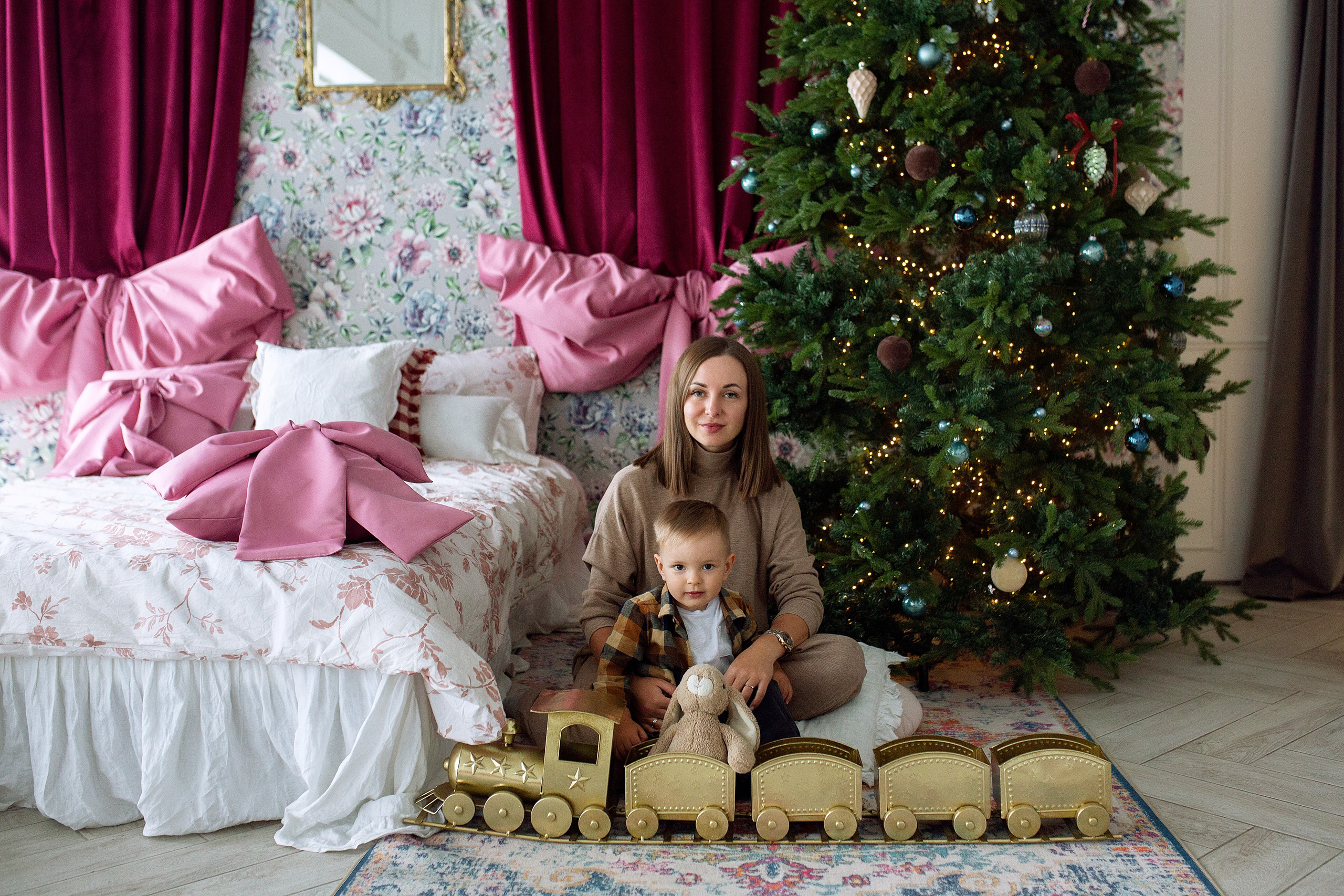РОМА новогодняя фотосессия. Фотограф новорожденных Оксана Полевская