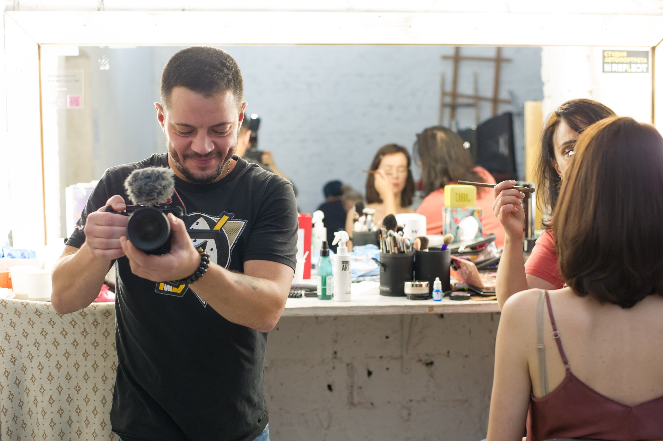 Бэкстэйдж съемка рекламы. Выпускные альбомы. Частные съемки