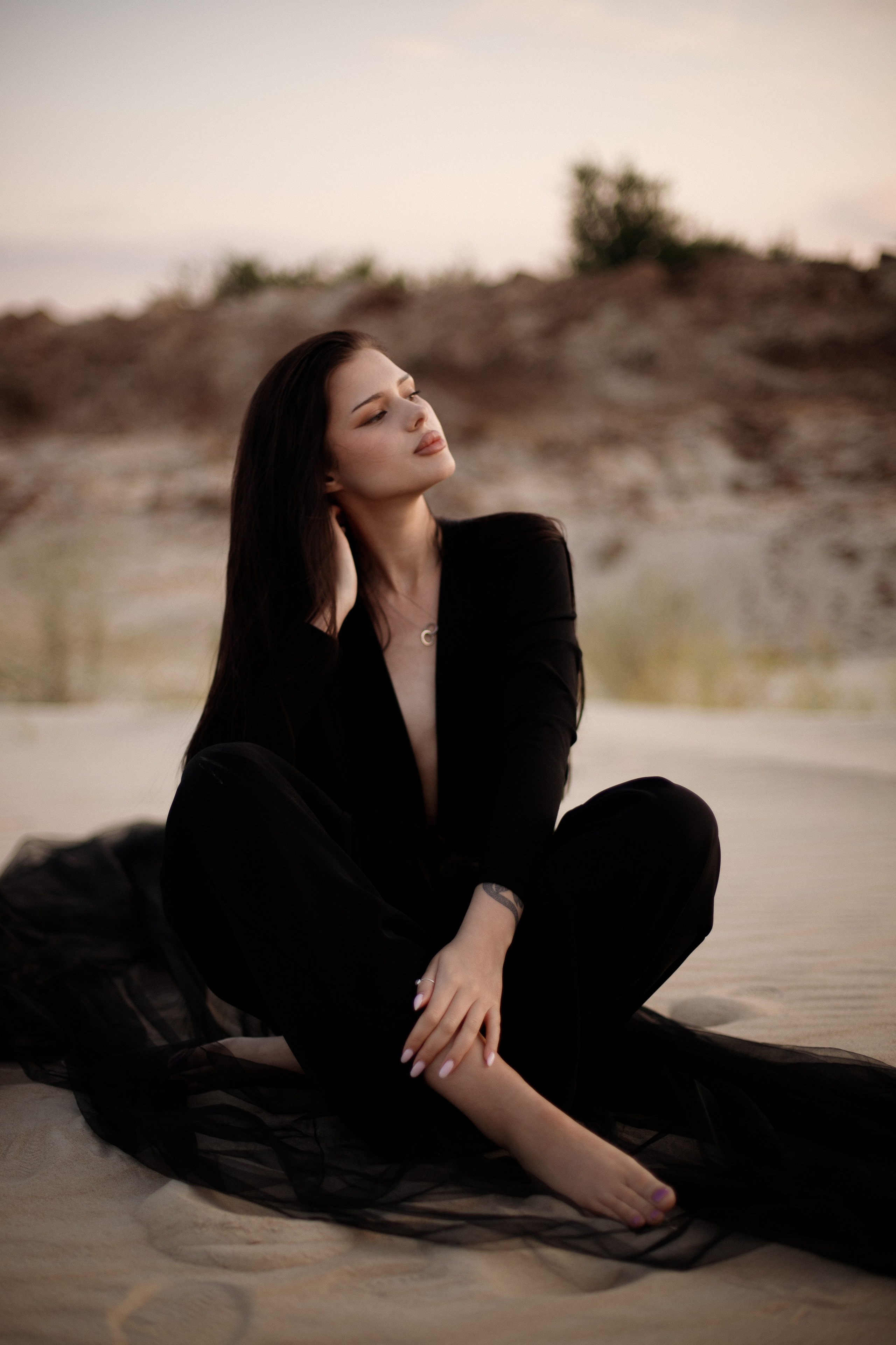 История в песчаном карьере. Фотограф в Волгограде