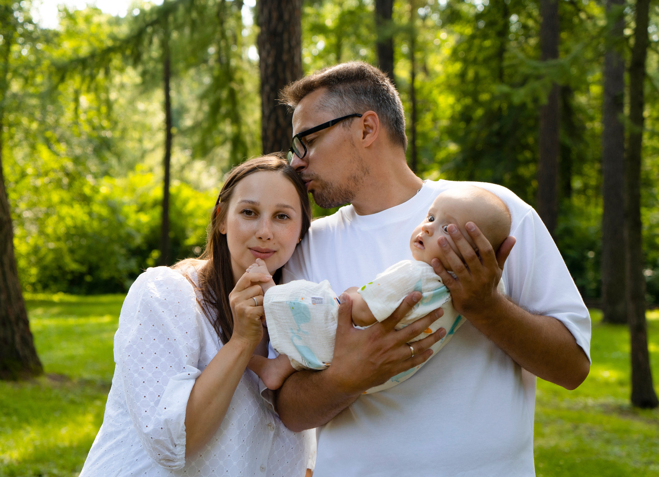 Семейная фотосессия в парке в Санкт-Петербурге для Вероники, Жени и Андрюши. Светлана Гопанюк. Портретный фотограф. Санкт-Петербург. СПб