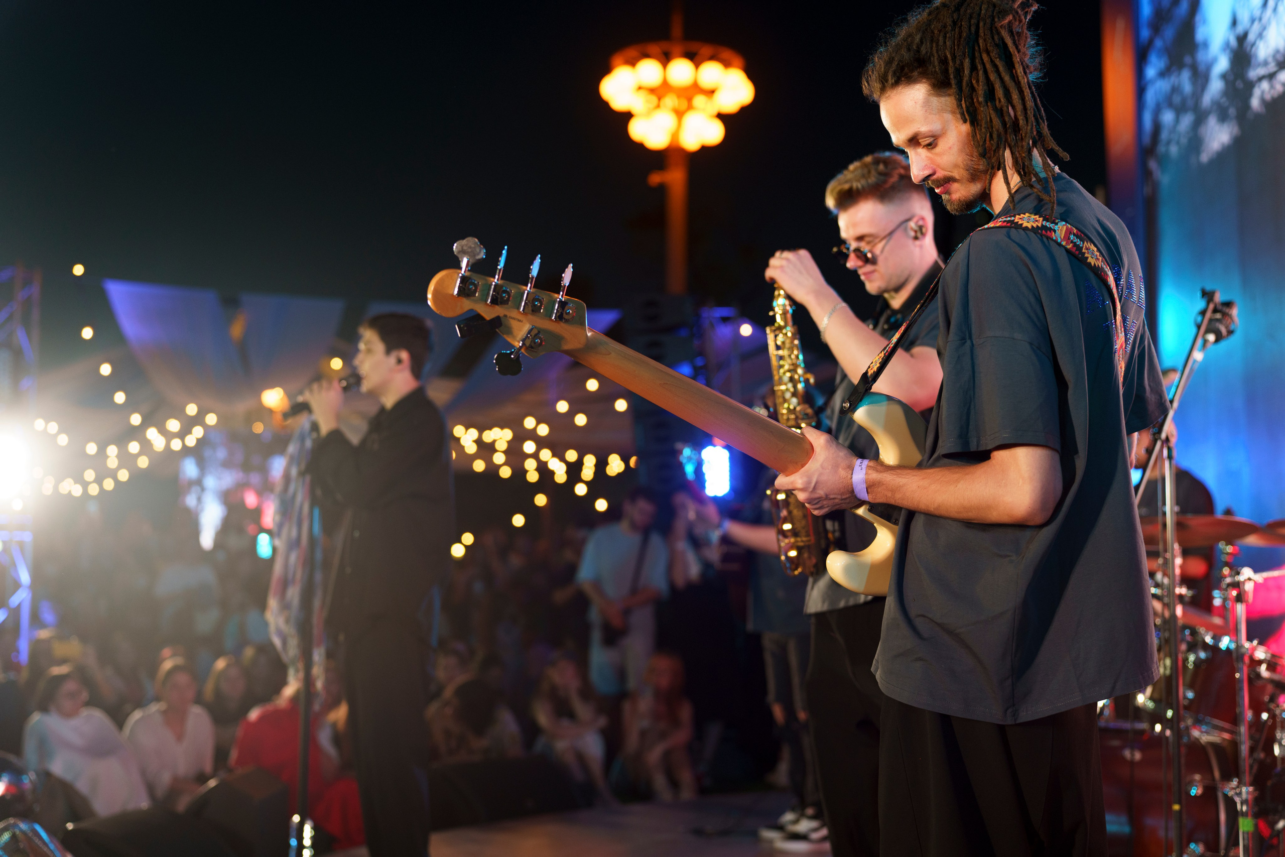 ночной концертный репортаж ВДНХ