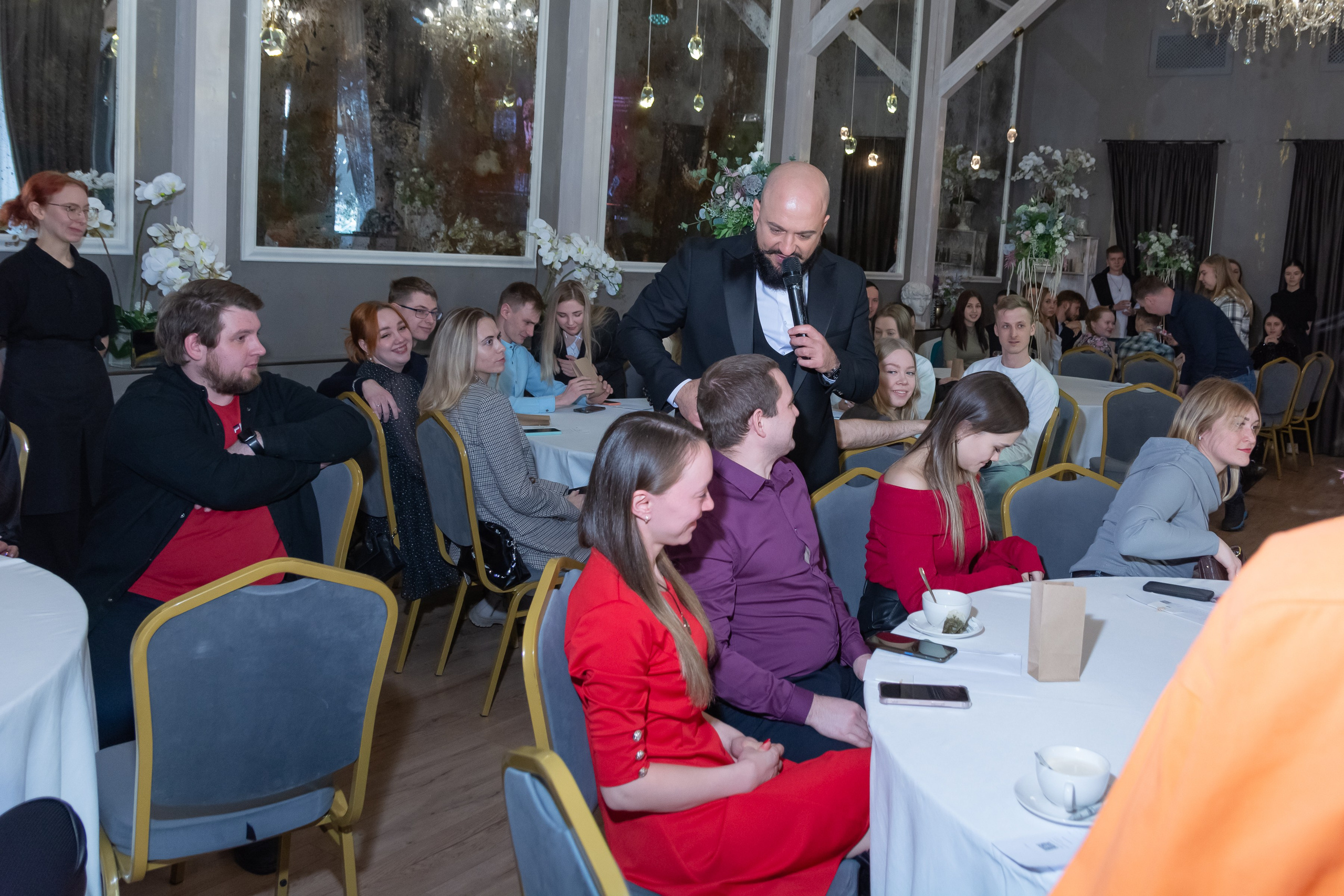 Свадебное чаепитие для молодоженов