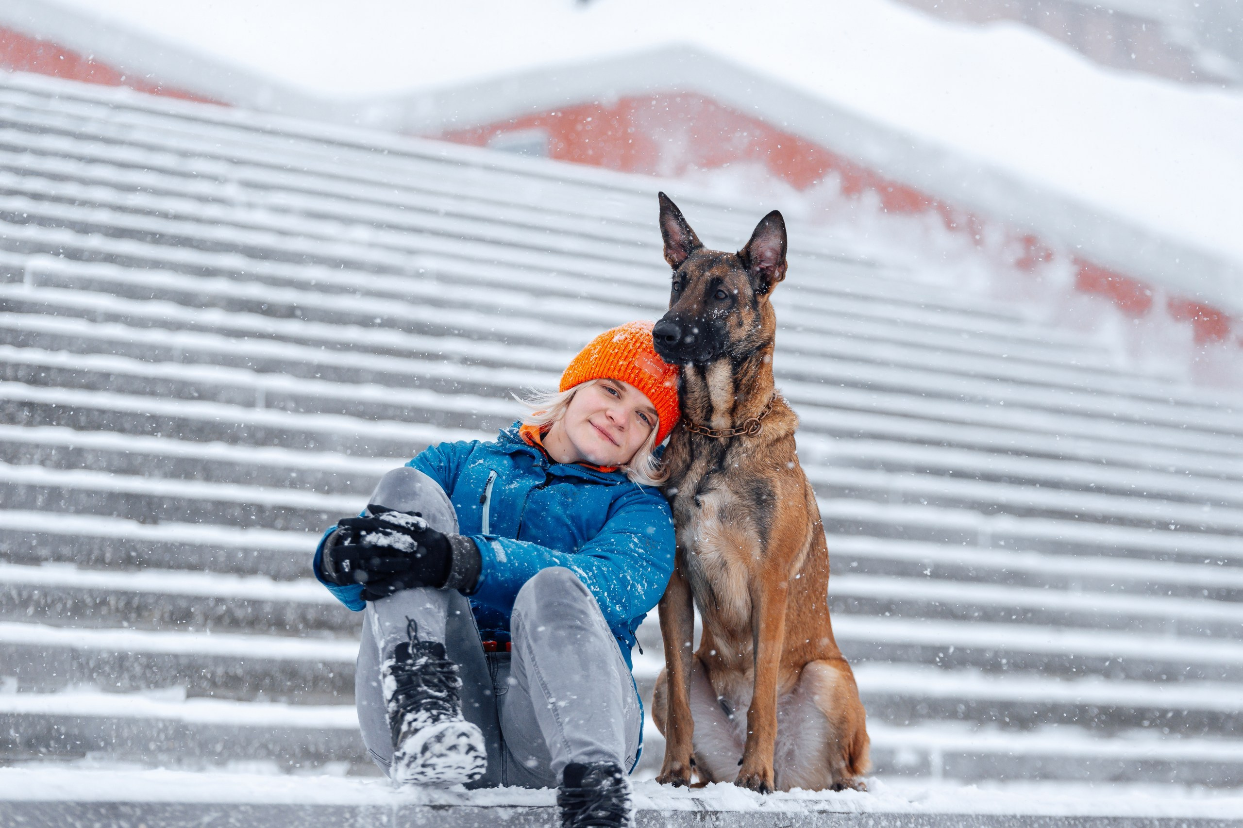 Кристина и Зума. Фотограф-анималист Анастасия Парфенова|Екатеринбург