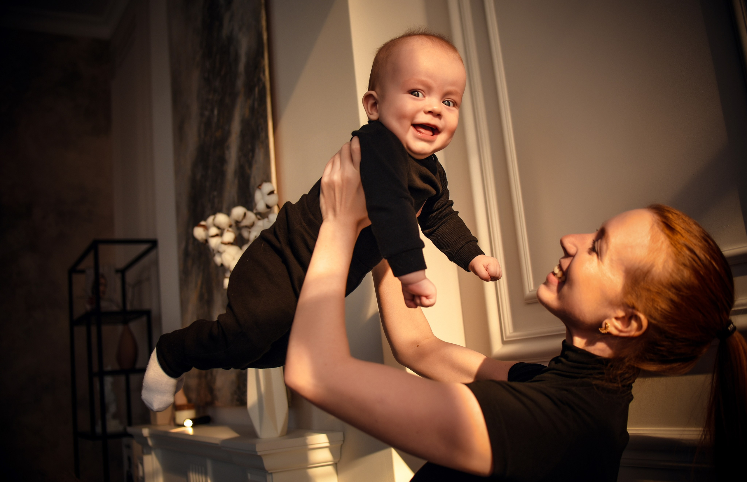 Семейная студийная фотосессия 3. Свадебный, семейный, детский, контент фотограф в Омске Максим Ильин