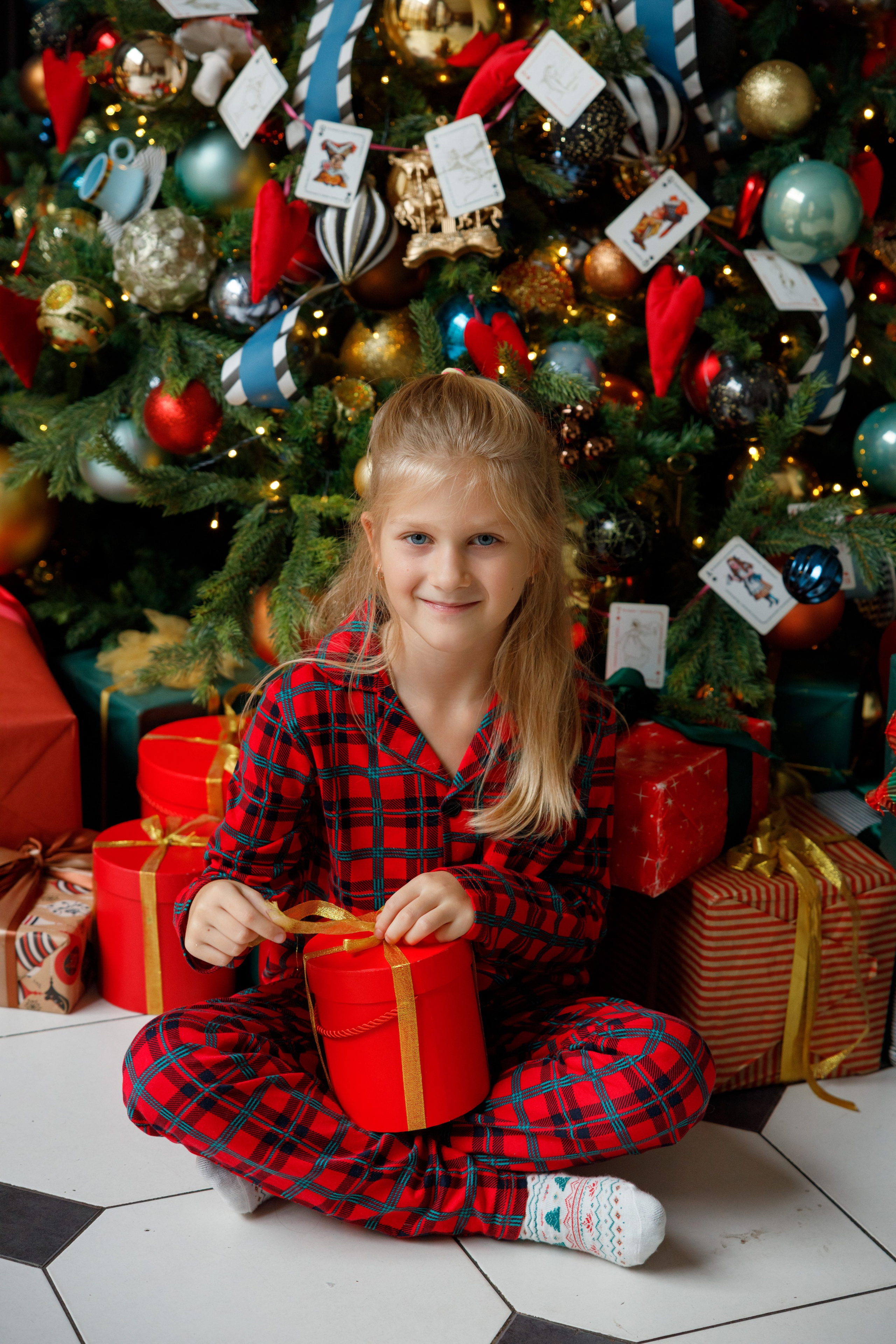 Оля и дочурки. Портретный и семейный фотограф в Москве Стаховская Елена