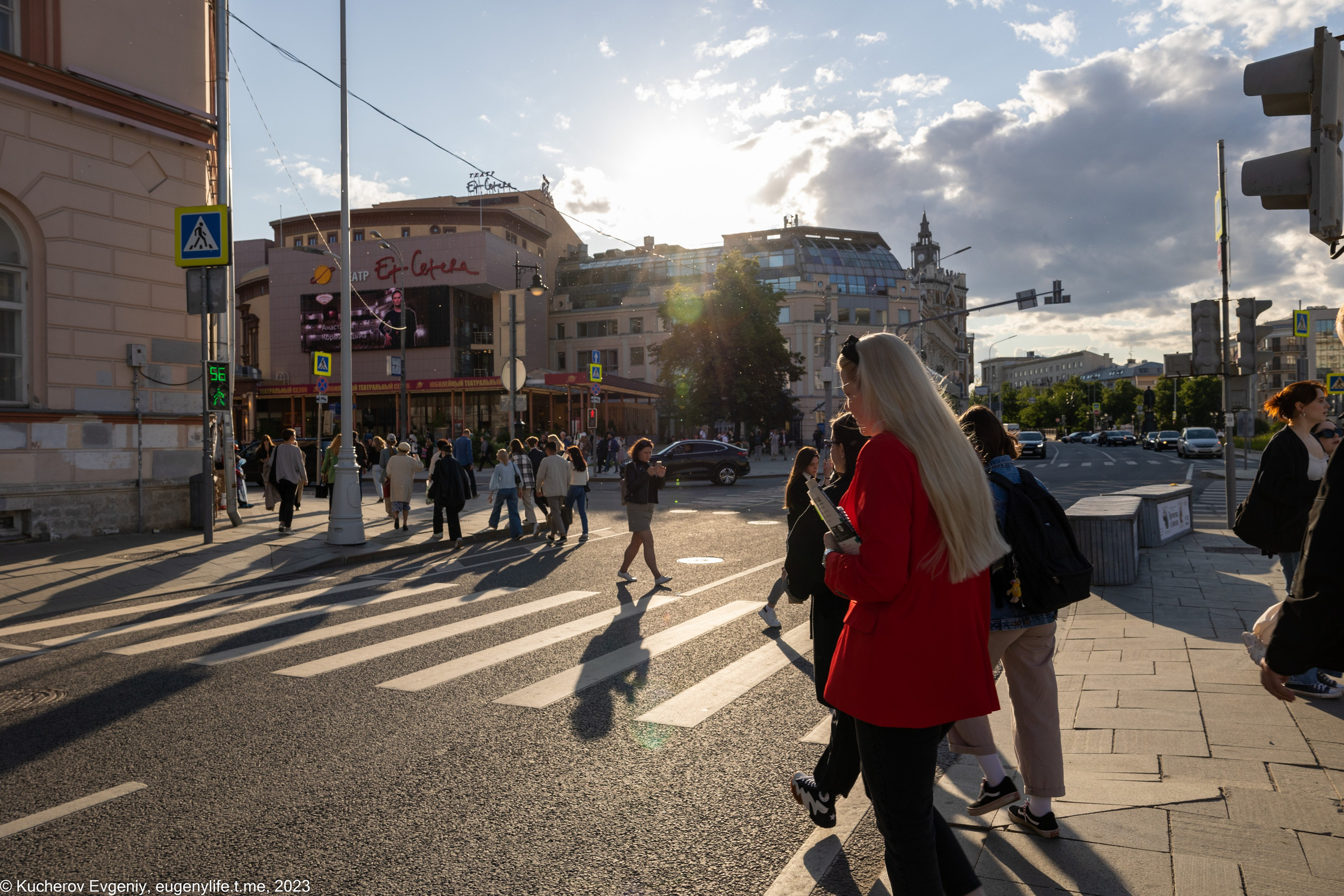 Светофоры и переходы. Кучеров Евгений. Фотограф