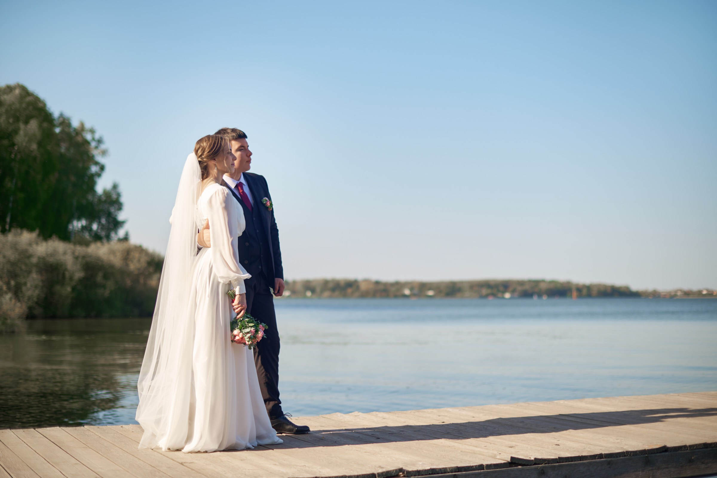 Никита и Настя. Свадебный фотограф, видеограф в Клину, Москве, Зеленограде, Калабушкин