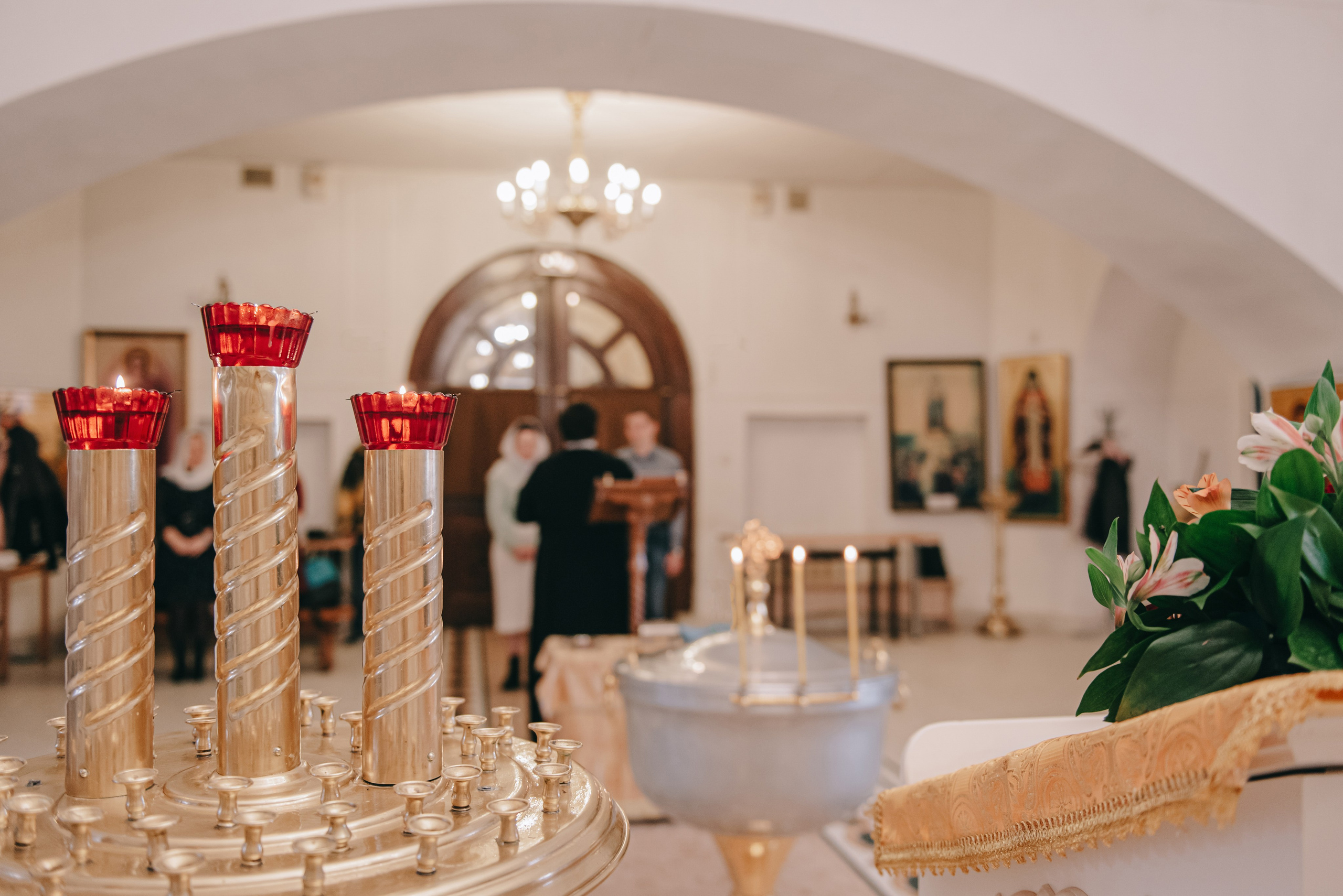 Крещение Варвары. Фотограф в Краснодаре Зеленкина Дарья