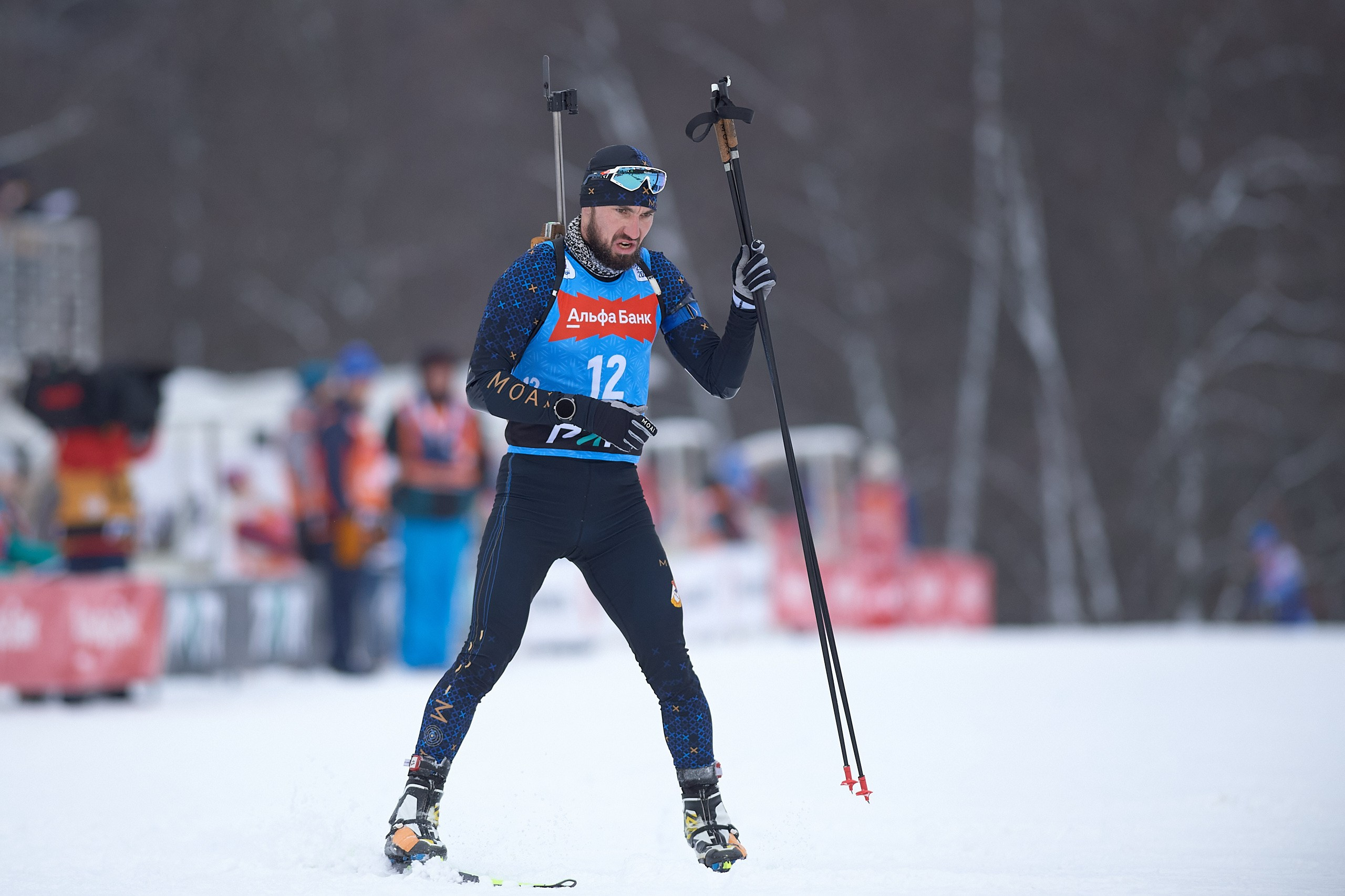 Биатлон. Чемпионат России — 2024/2025, 3-й этап, Ижевск. Ижевская винтовка. Спортивный репортажный фотограф в Ижевске Сергей Мерзляков
