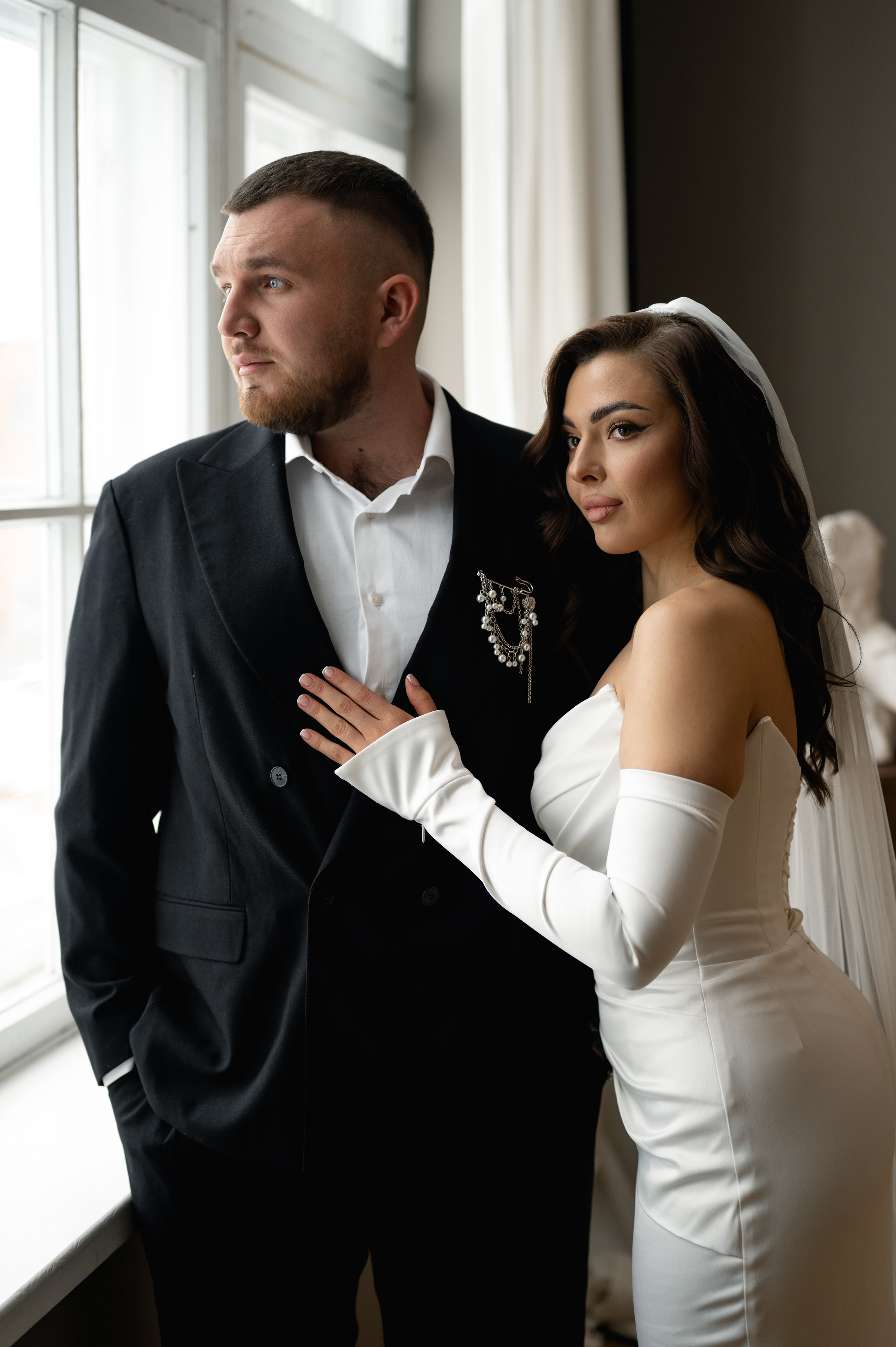 Свадебная фотосессия в студии. Свадебный и семейный фотограф в Краснодаре Алина Мельник