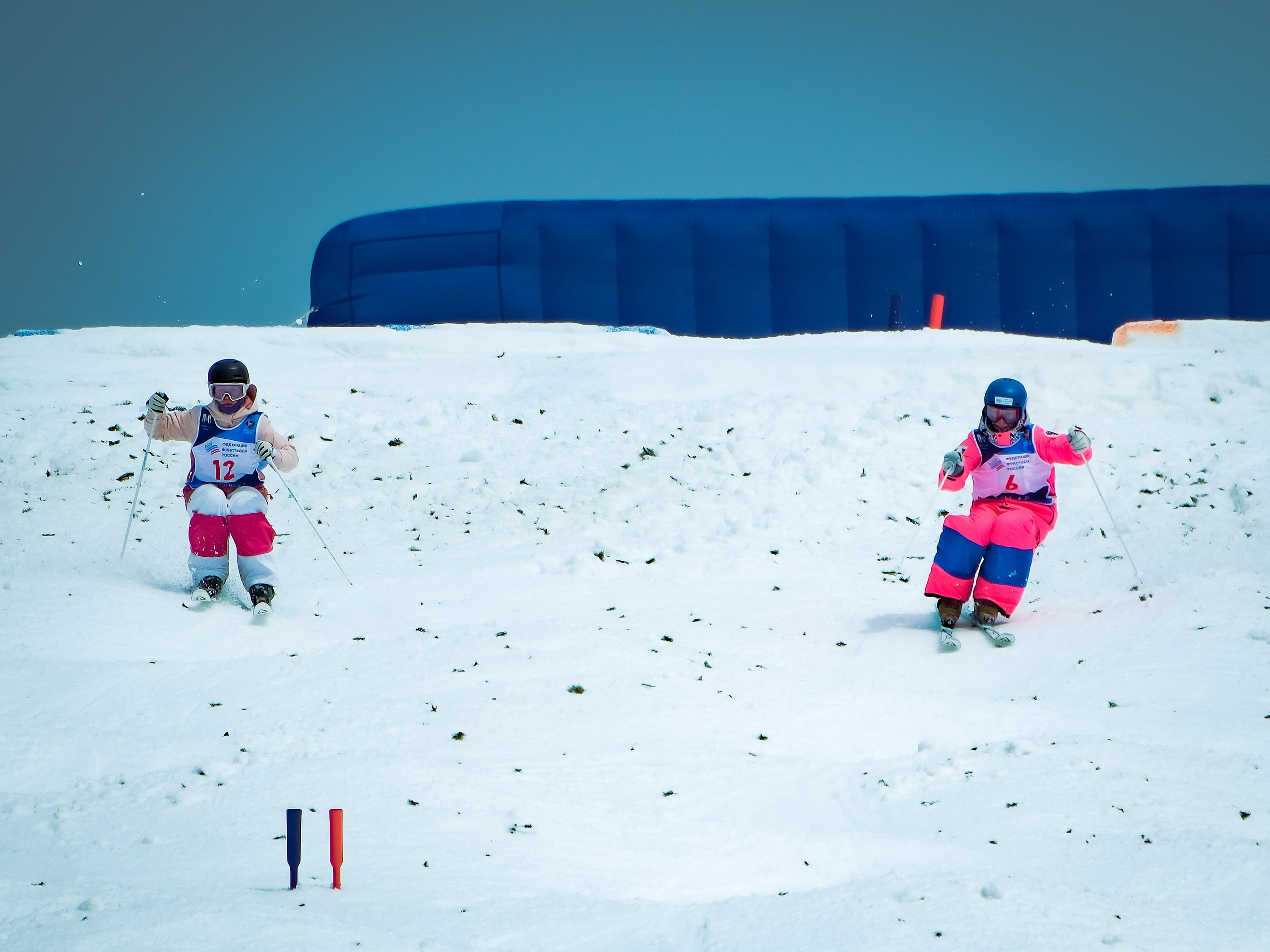 Могул. Чемпионат России. Фотограф. г. Южно-Сахалинск. Олег Толстов