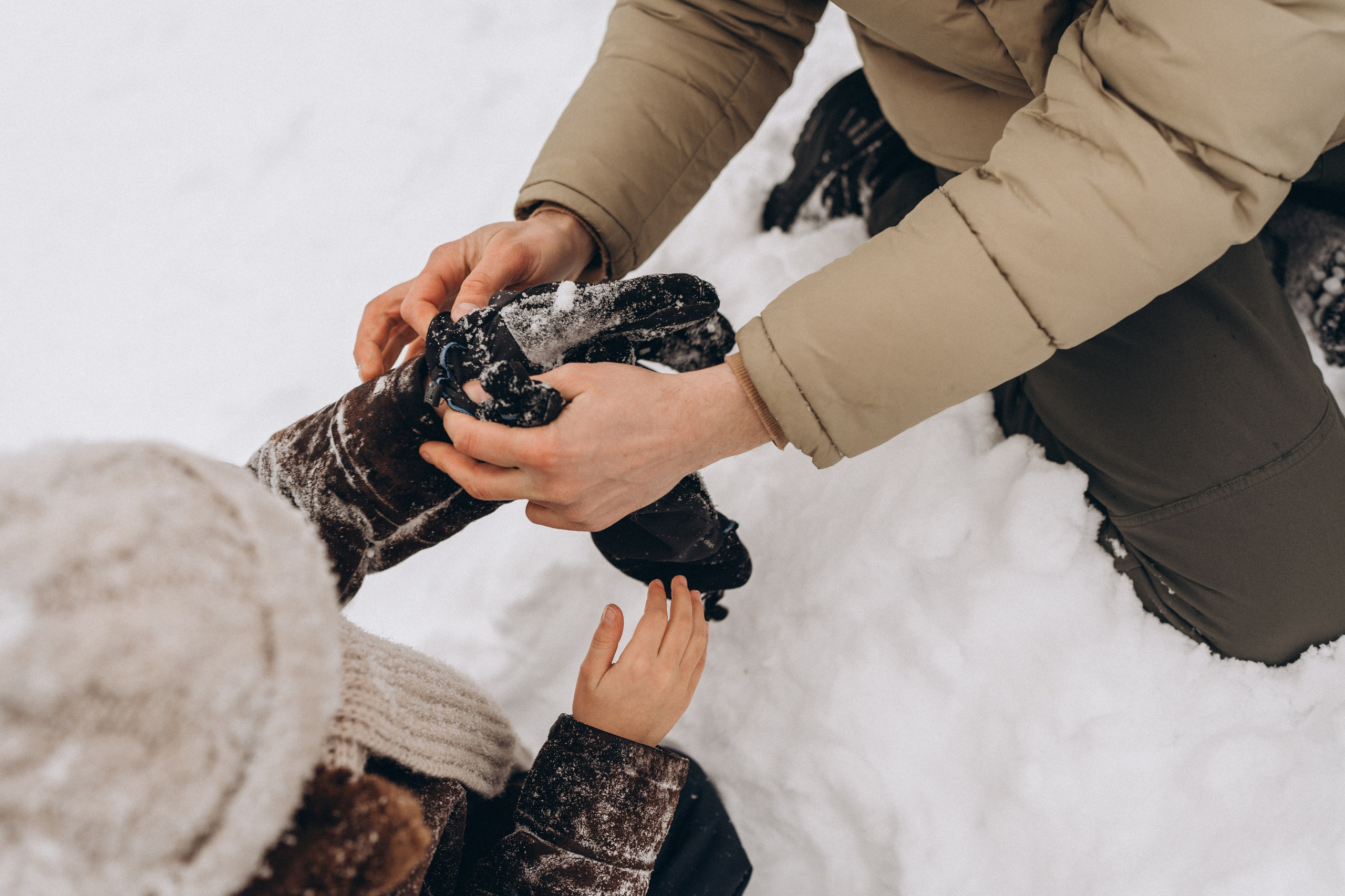 Зимняя семейная фотосессия. Детский, семейный и ньюборн фотограф в Москве Юлия Шуарт