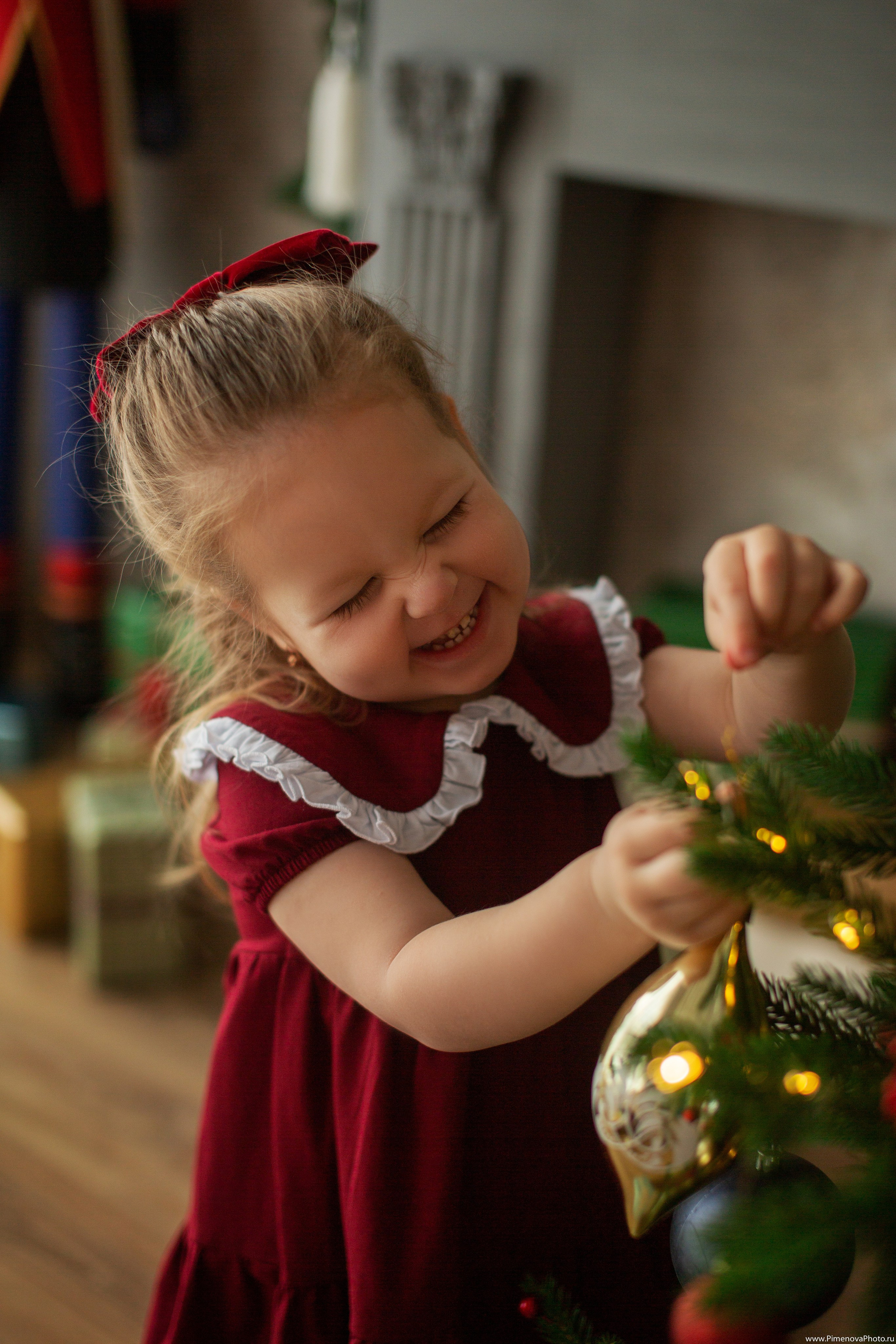 Новогодняя сказка Есении, 2024. Семейный и детский фотограф в Петрозаводске