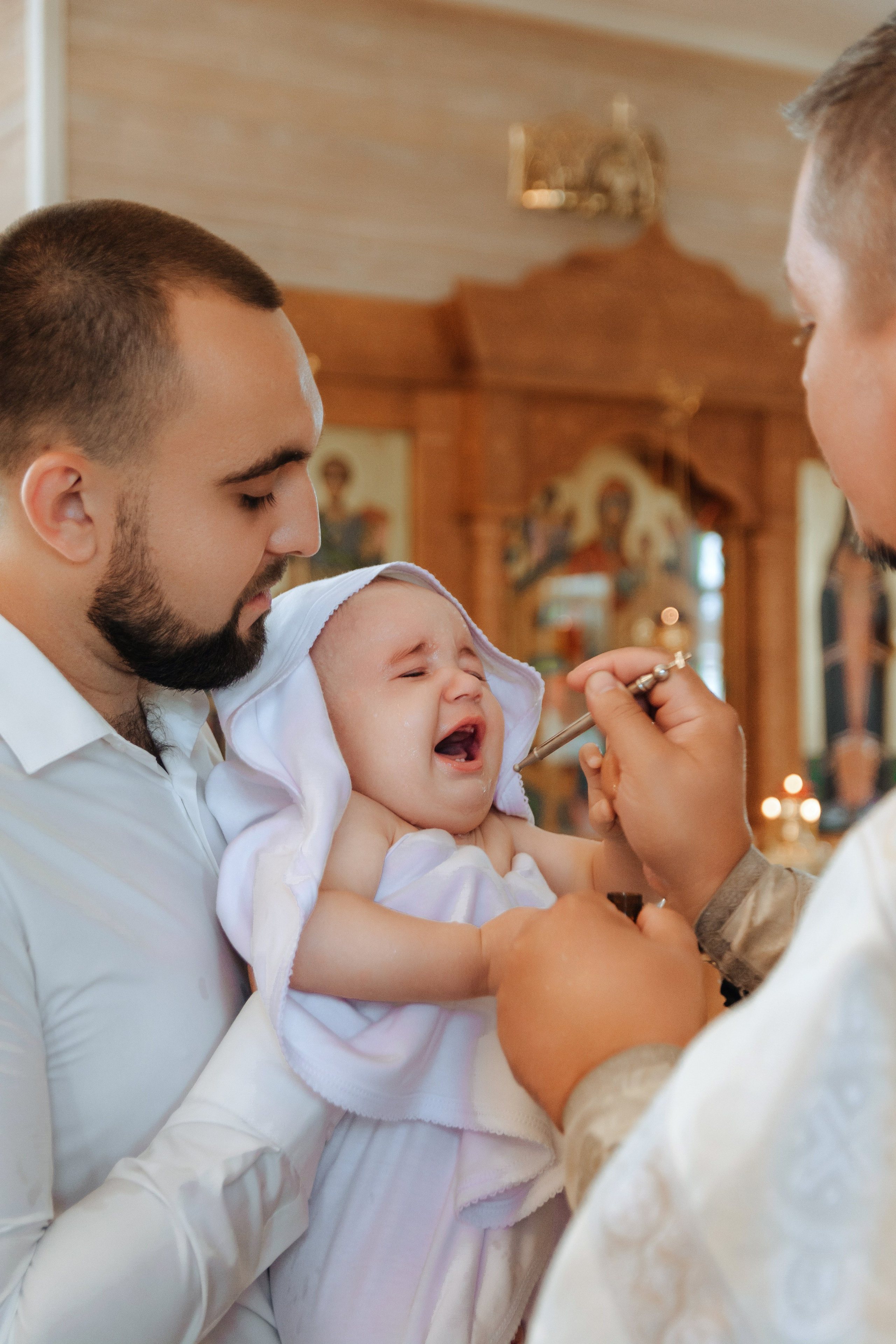 Крещение Демьяна. Семейный и детский фотограф Кущ Наташа