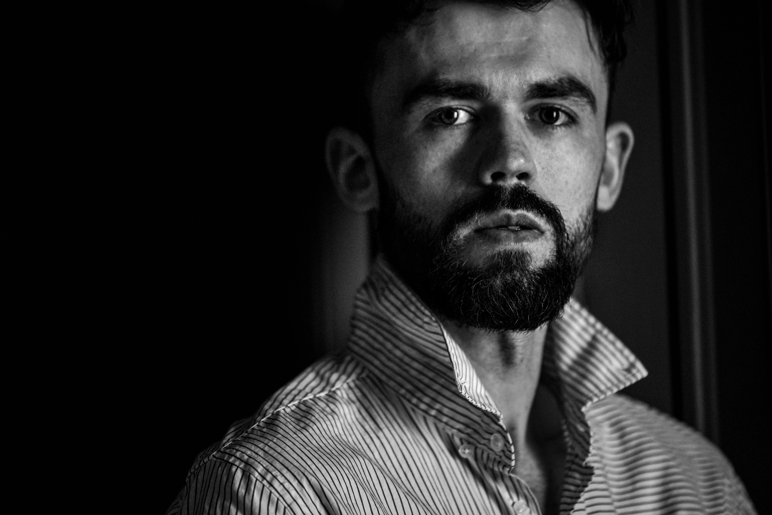 Мужская съёмка ч/б. Fotографиня из Санкт-Петербурга Настя Шуман