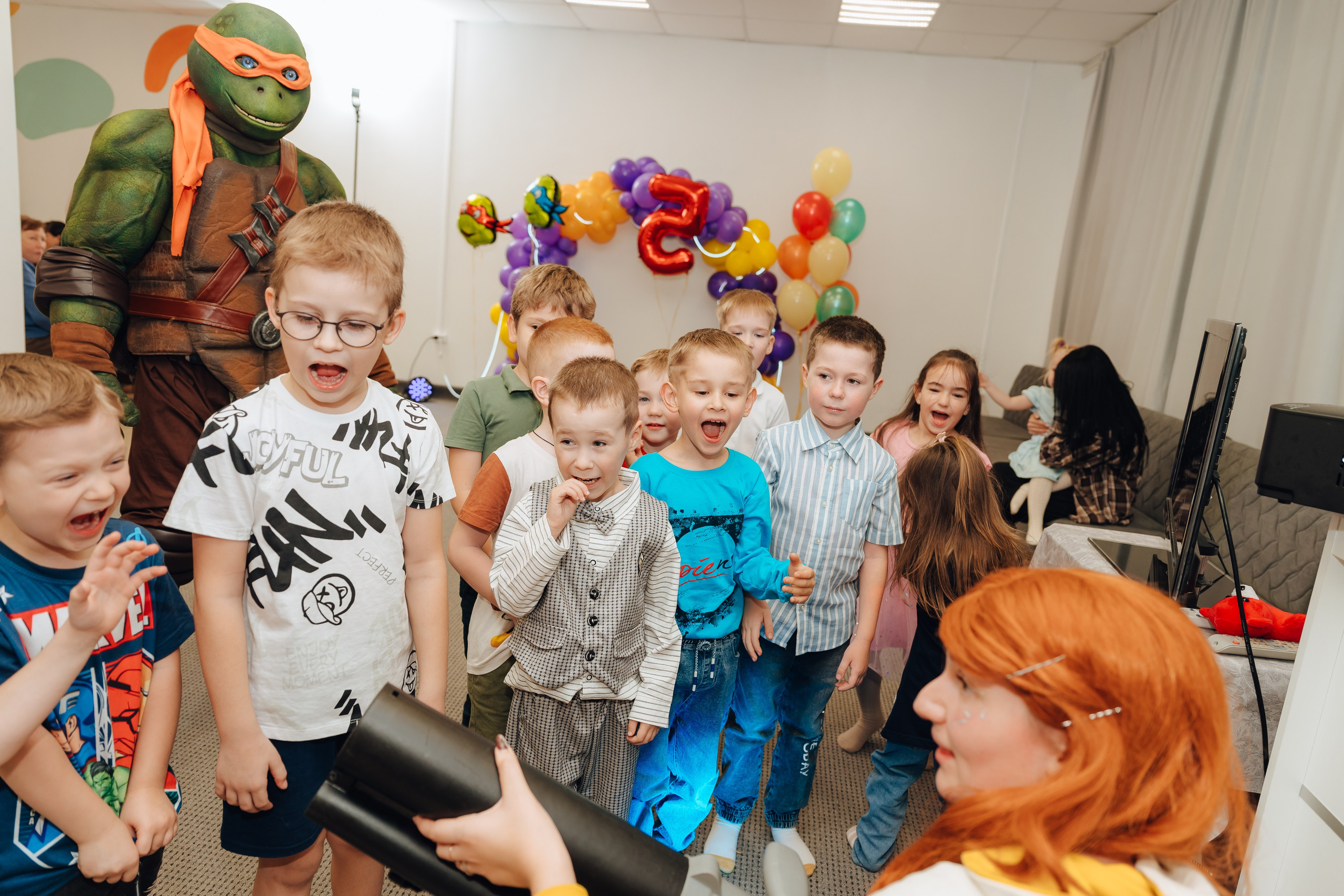 Праздник Матвея Мультифокс. Детский и семейный фотограф Катерина Мишина