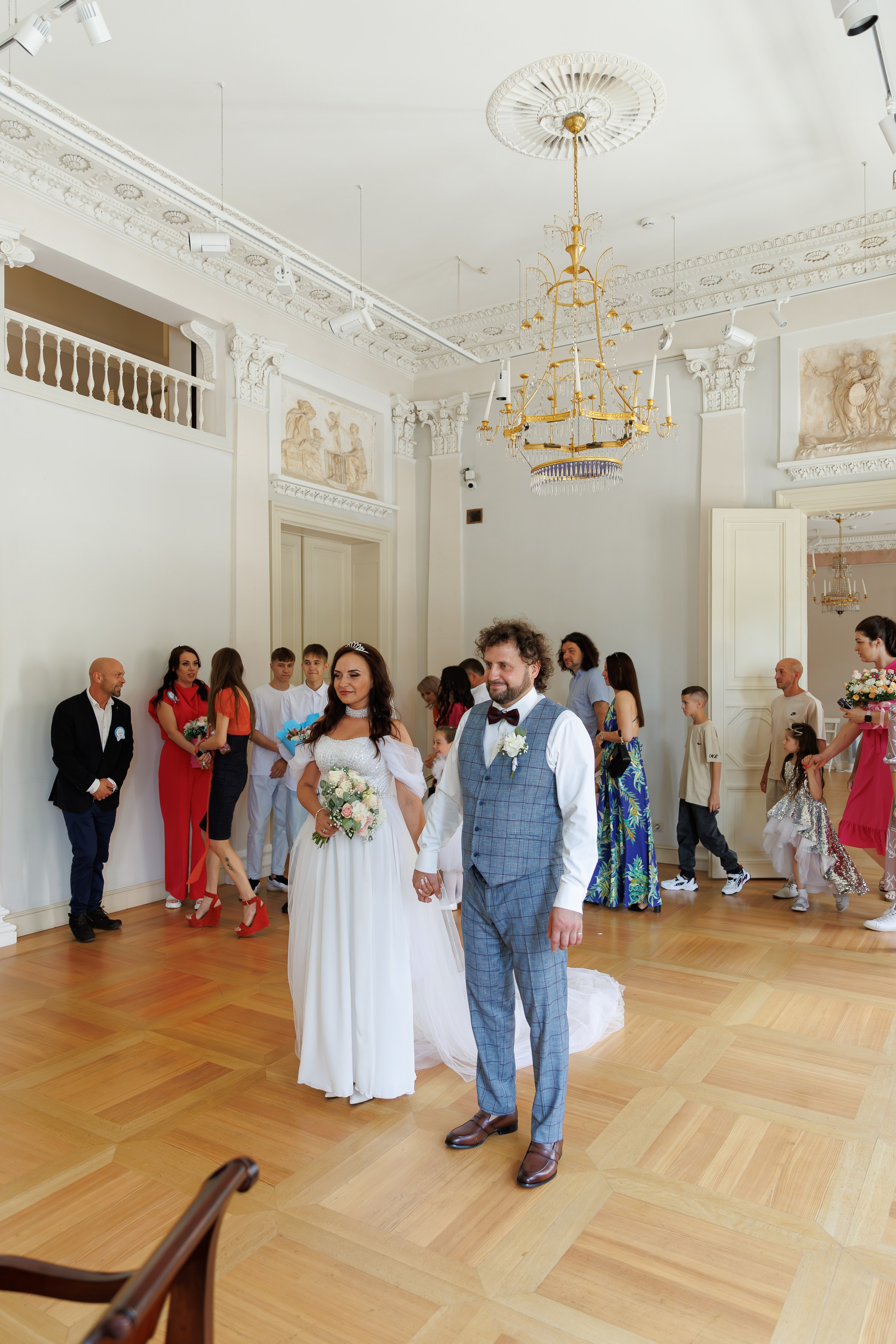 Регистрация брака в усадьбе Муравьевых-Апостолов. Свадебный фотограф Москва и МО Сергей Киржаев