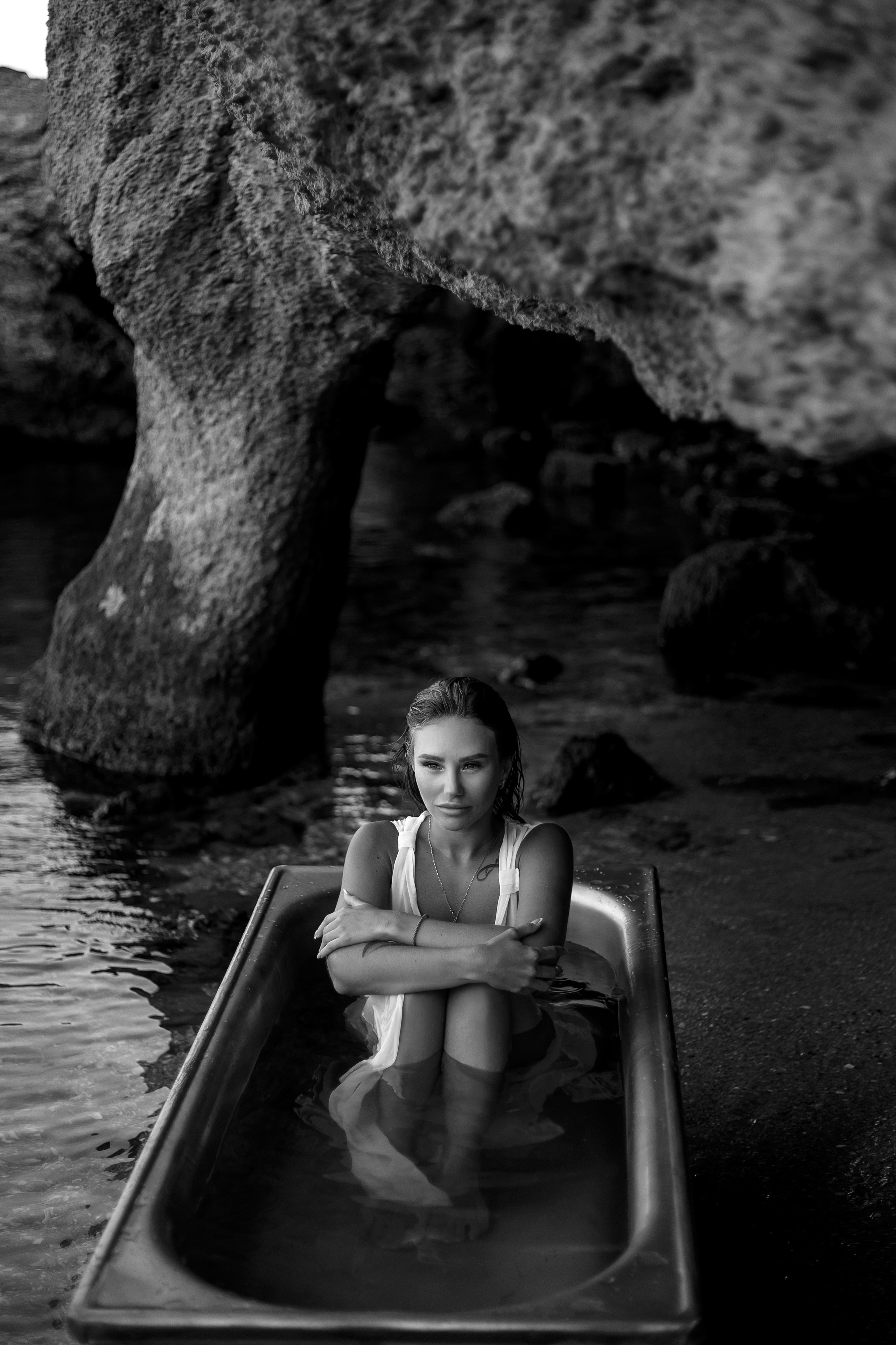 Ванна в море. Фотограф Анна Лейман. Севастополь