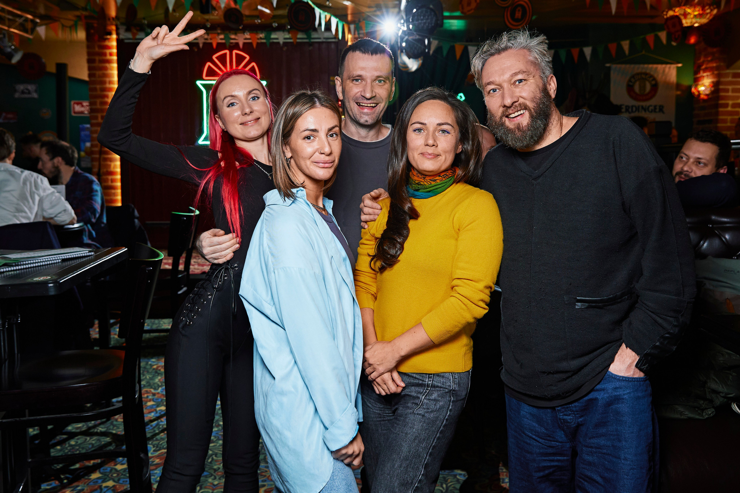 Новогодние выходные в Harat’s pub. Фотограф Александра Иванова