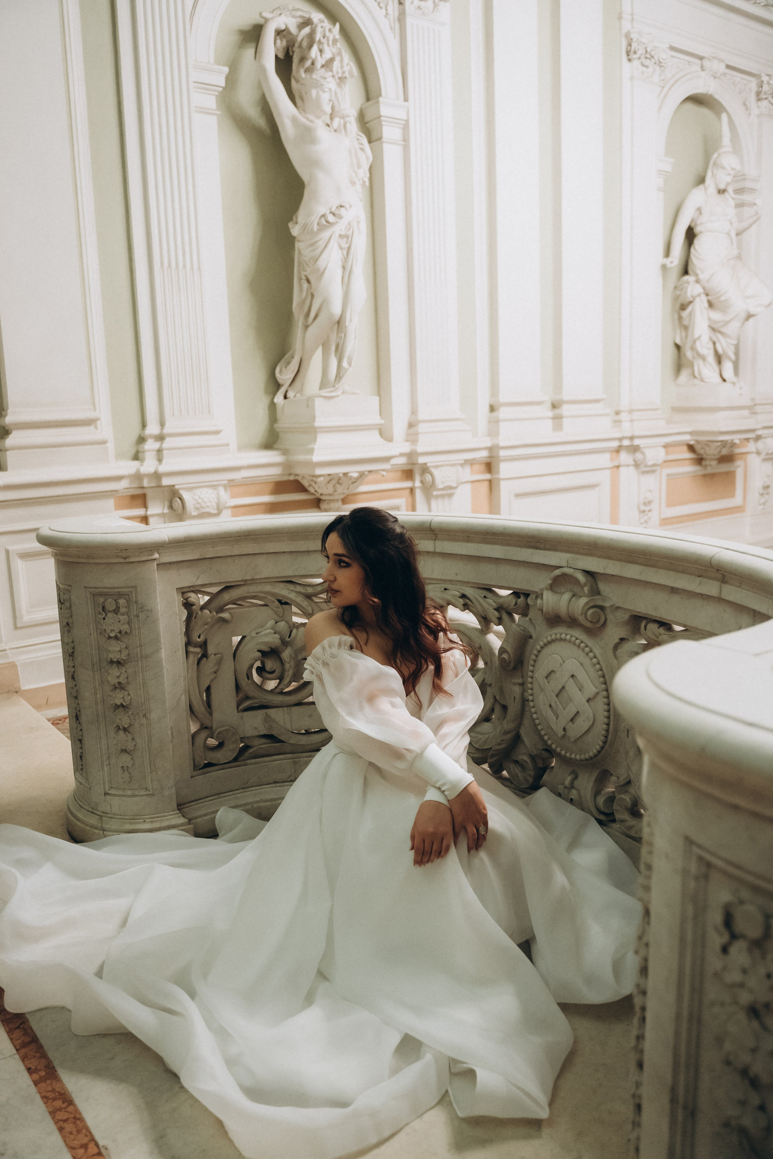 Любовь в 1-м Дворце Бракосочетания. Фотограф в Санкт-Петербурге — Лучина Екатерина