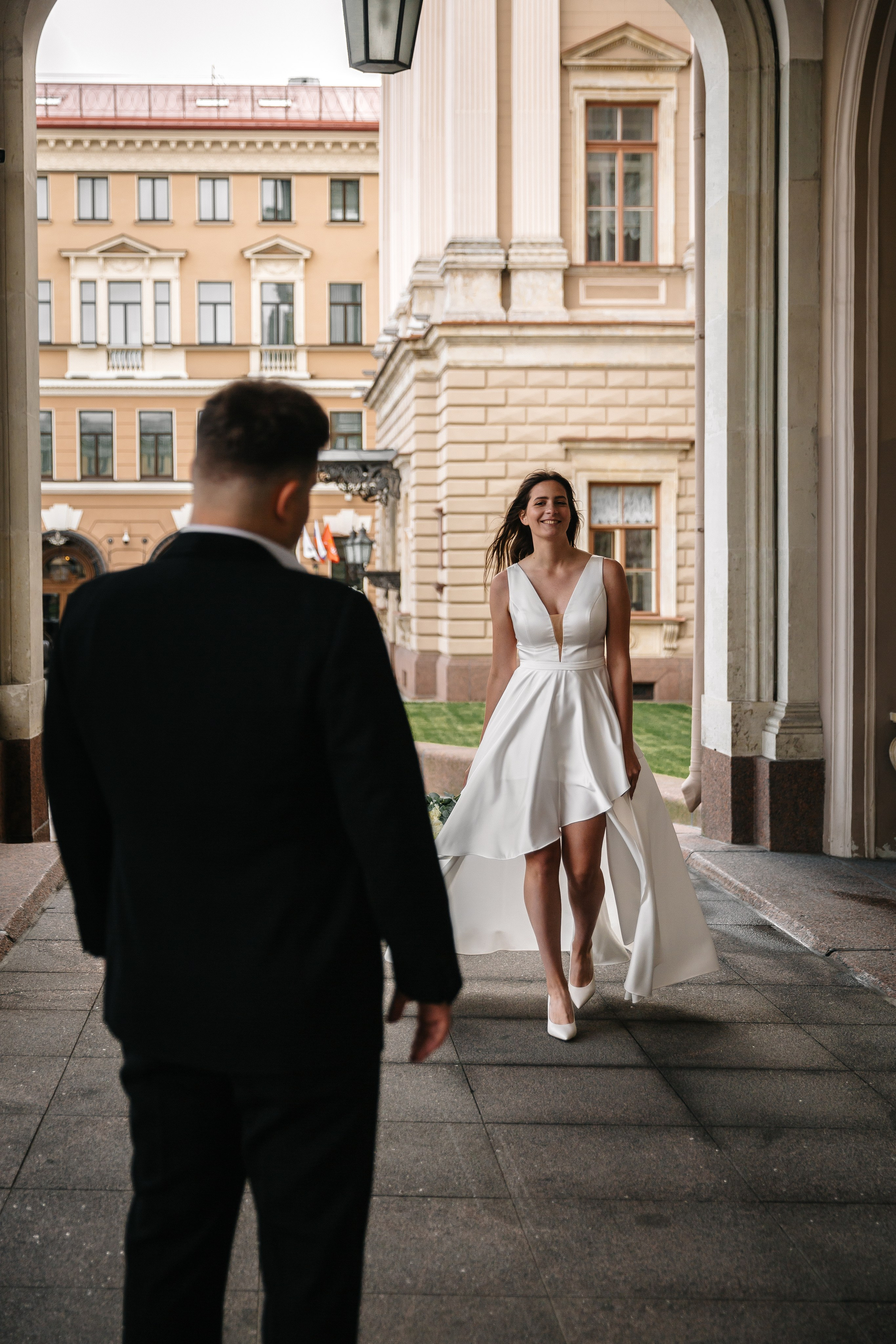 КРОНШТАДТСКИЙ ЗАГС | Август, Летний сад, Исаакий. Свадебный фотограф в Санкт-Петербурге Полина Корзухина