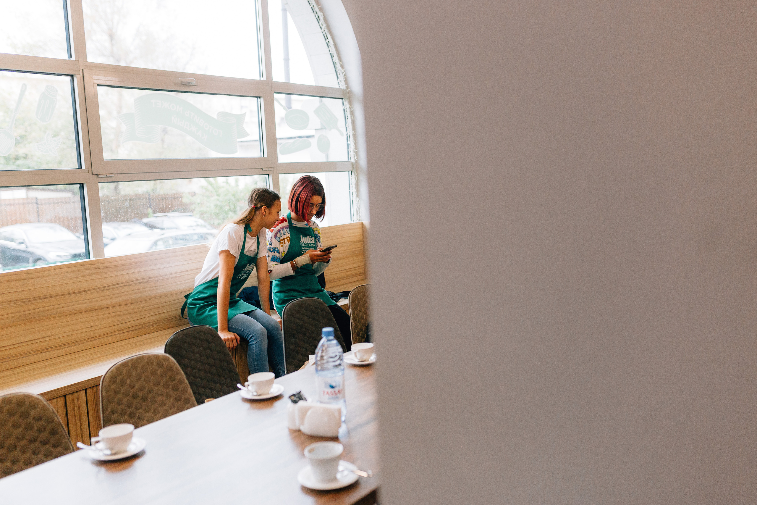 Мастер класс кулинарной студии Юлии Высоцкой. Свадебный фотограф в Москве Арчылан Николаев