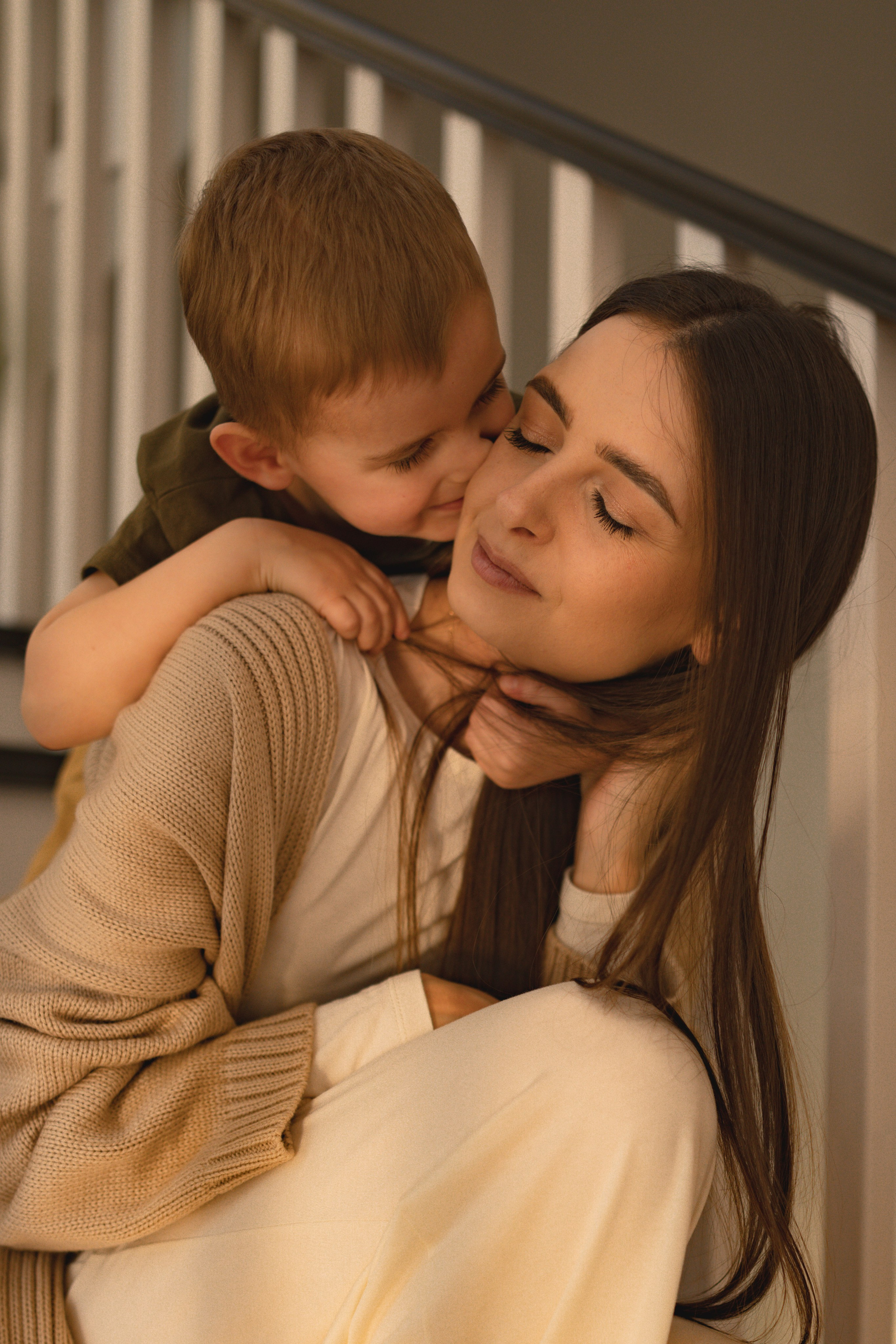 Домашняя съемка семьи Ксении и Алексея. Семейный и портретный фотограф в Санкт-Петербурге Татьяна Гримоть
